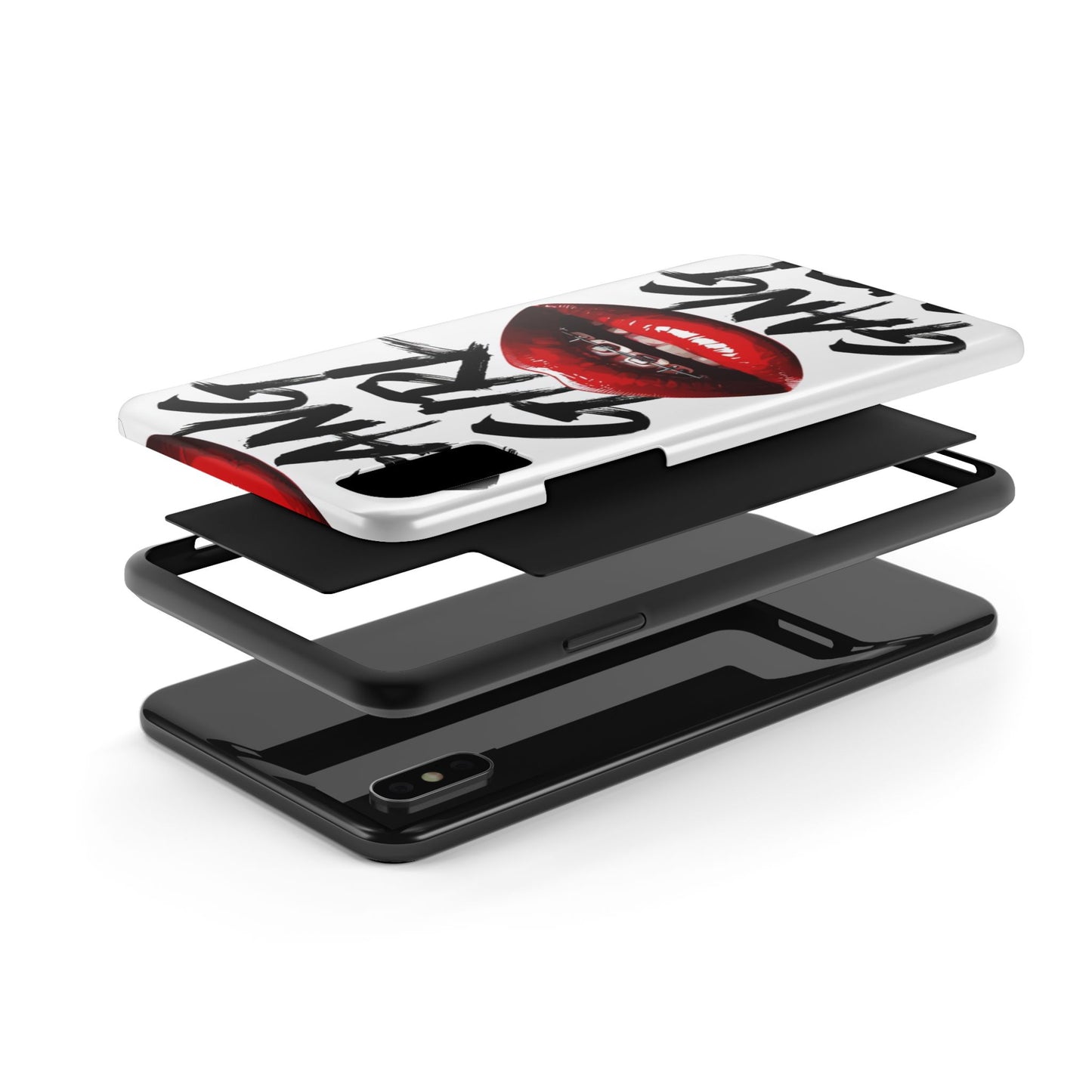Bold 'Girl Gang' Tough Phone Case – Protective and Stylish Accessory for Trendsetters