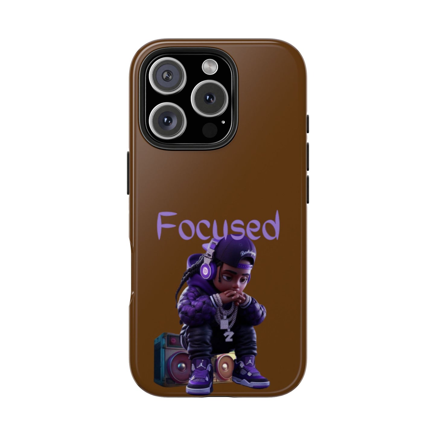 Phone Case- Focused Tough Case- Durable Protection
