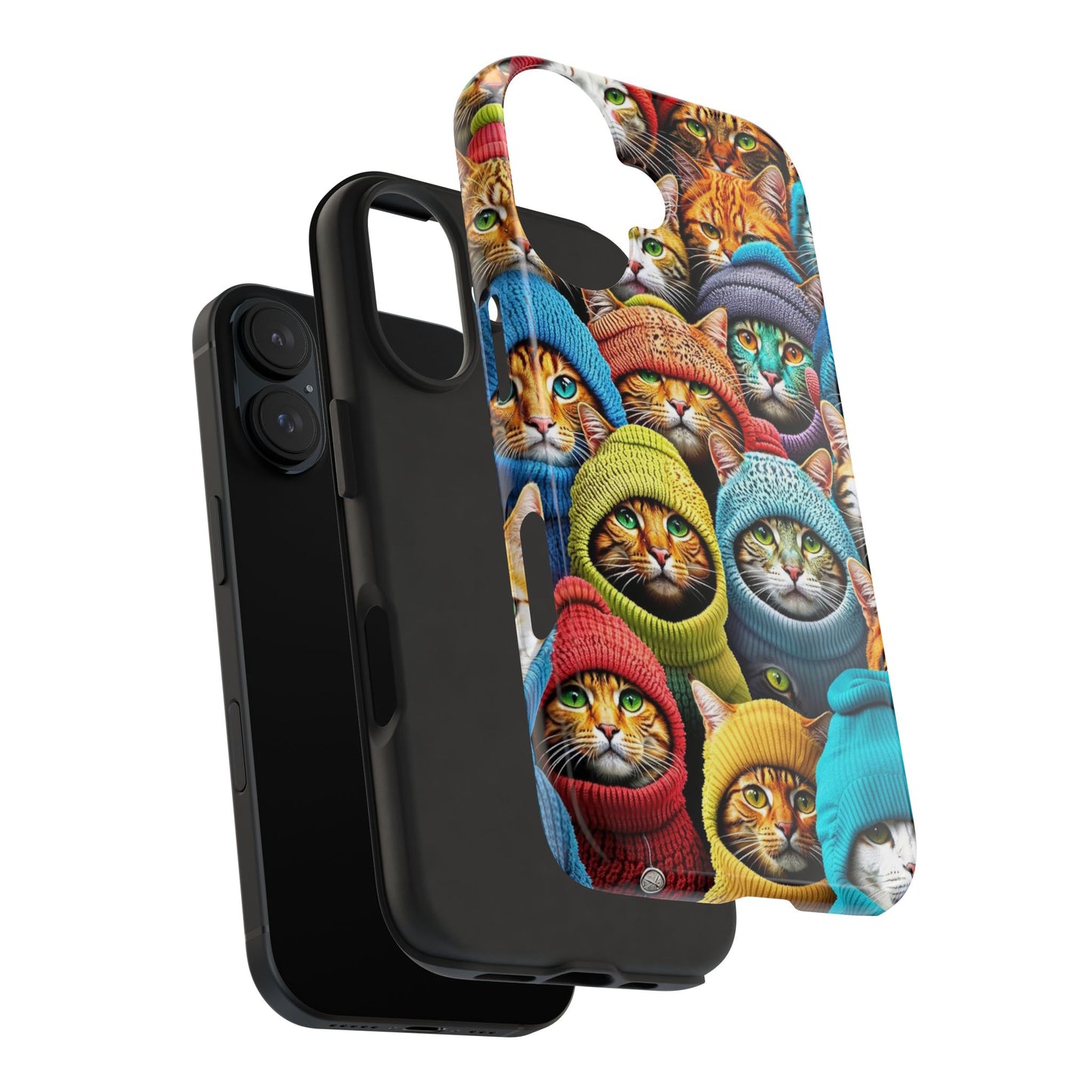 "Cool Cats Tough Phone Case – Stylish & Durable Protective Cover for iPhone & Android"