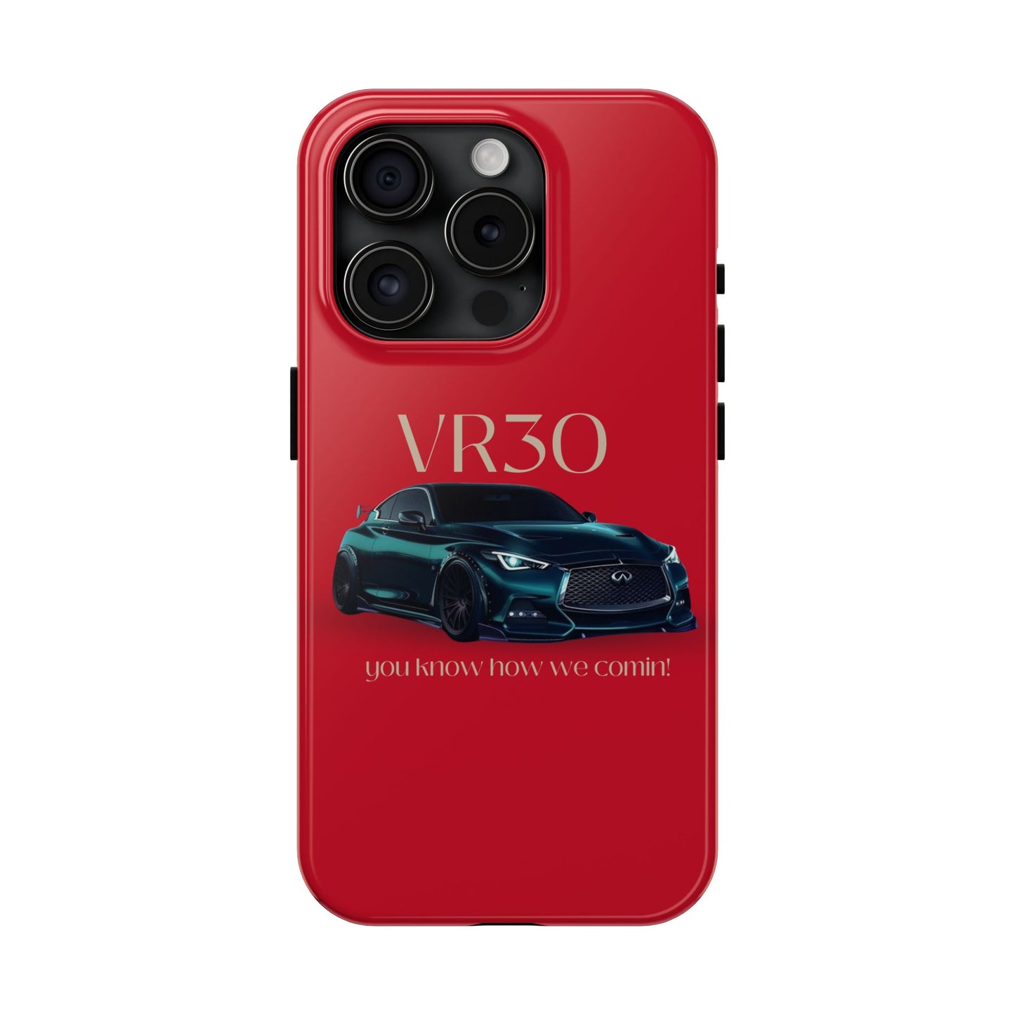 VR30 Sports Car Tough Phone Case - Stylish and Durable Protection for Car Enthusiasts