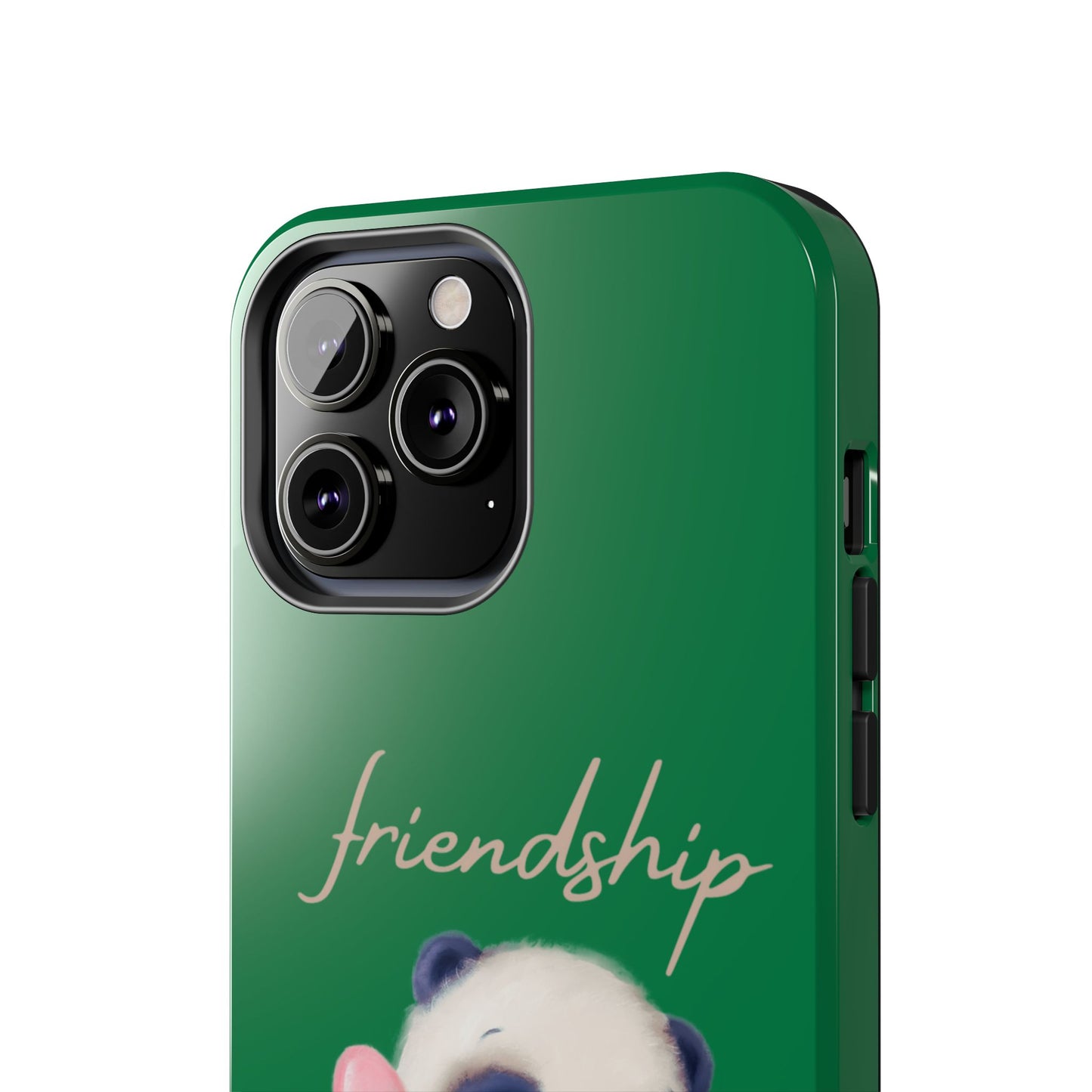 Phone case- Cute Panda Friendship Tough Phone Case - Durable Protection