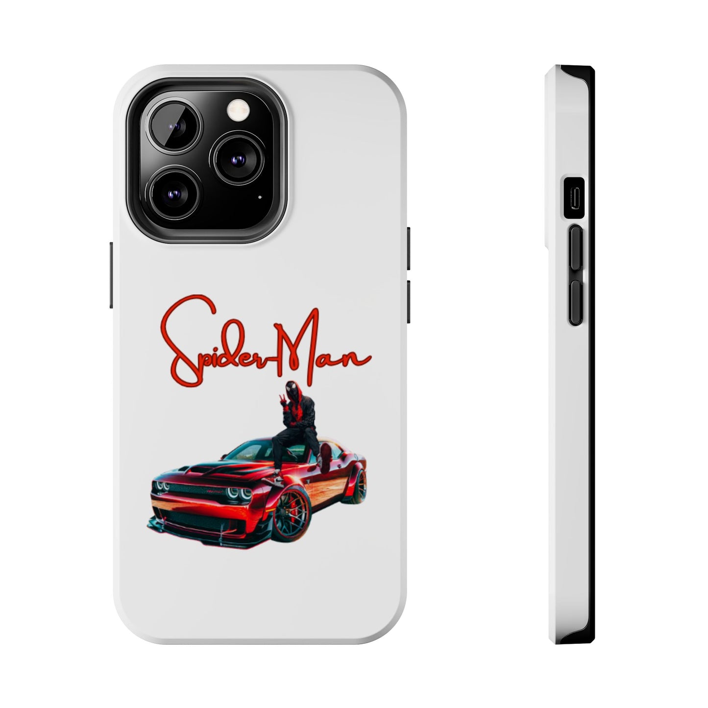 Phone case- SpiderMan Tough Phone Case - Durable Protection for Car Enthusiasts