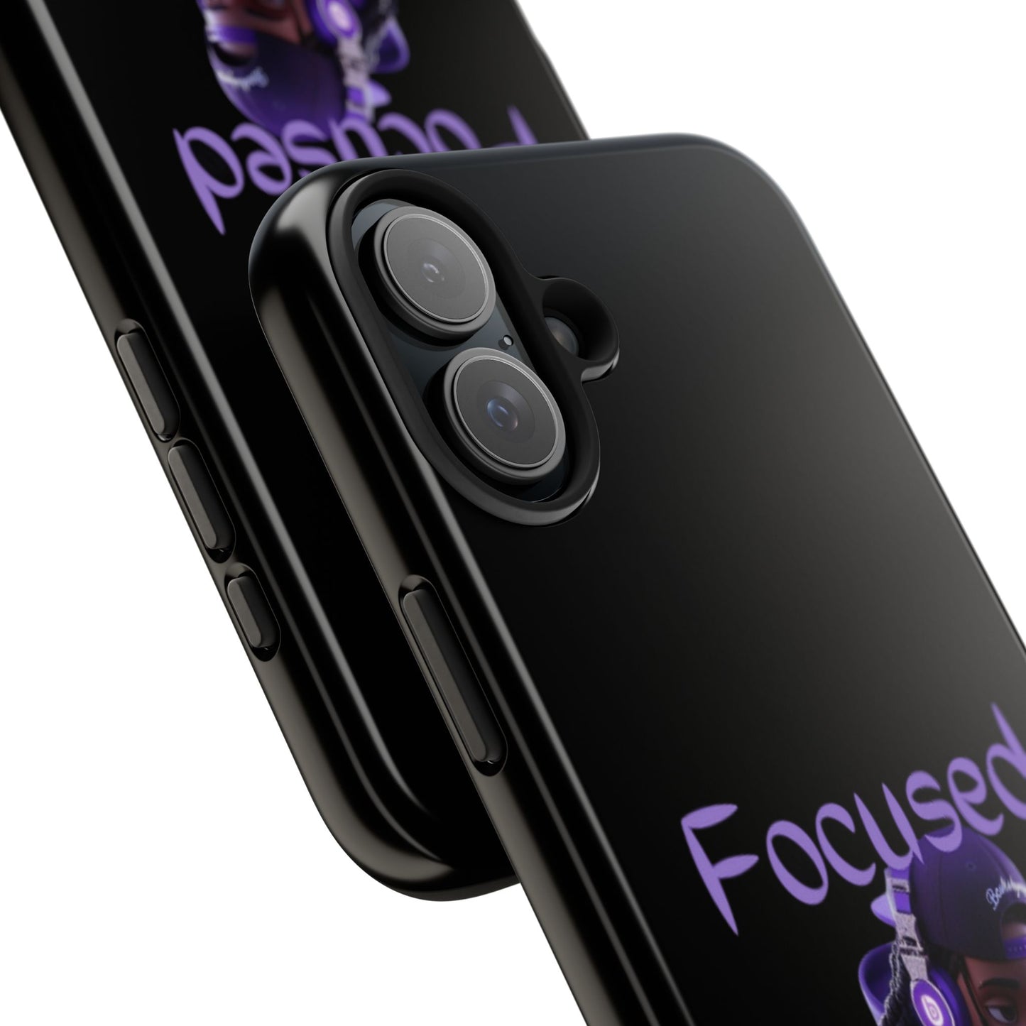 Phone case- Focused Tough Phone Case - Durable Protection