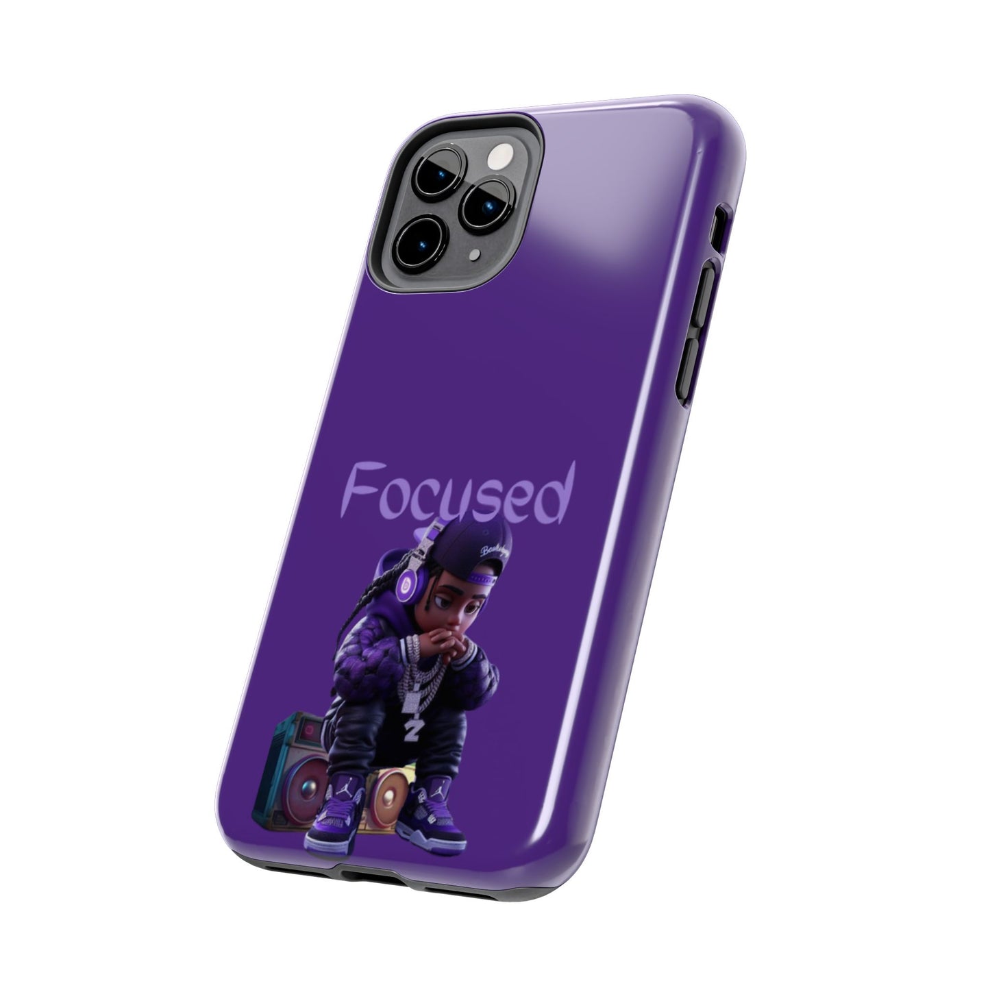 Phone Case- Focused Tough Case- Durable Protection