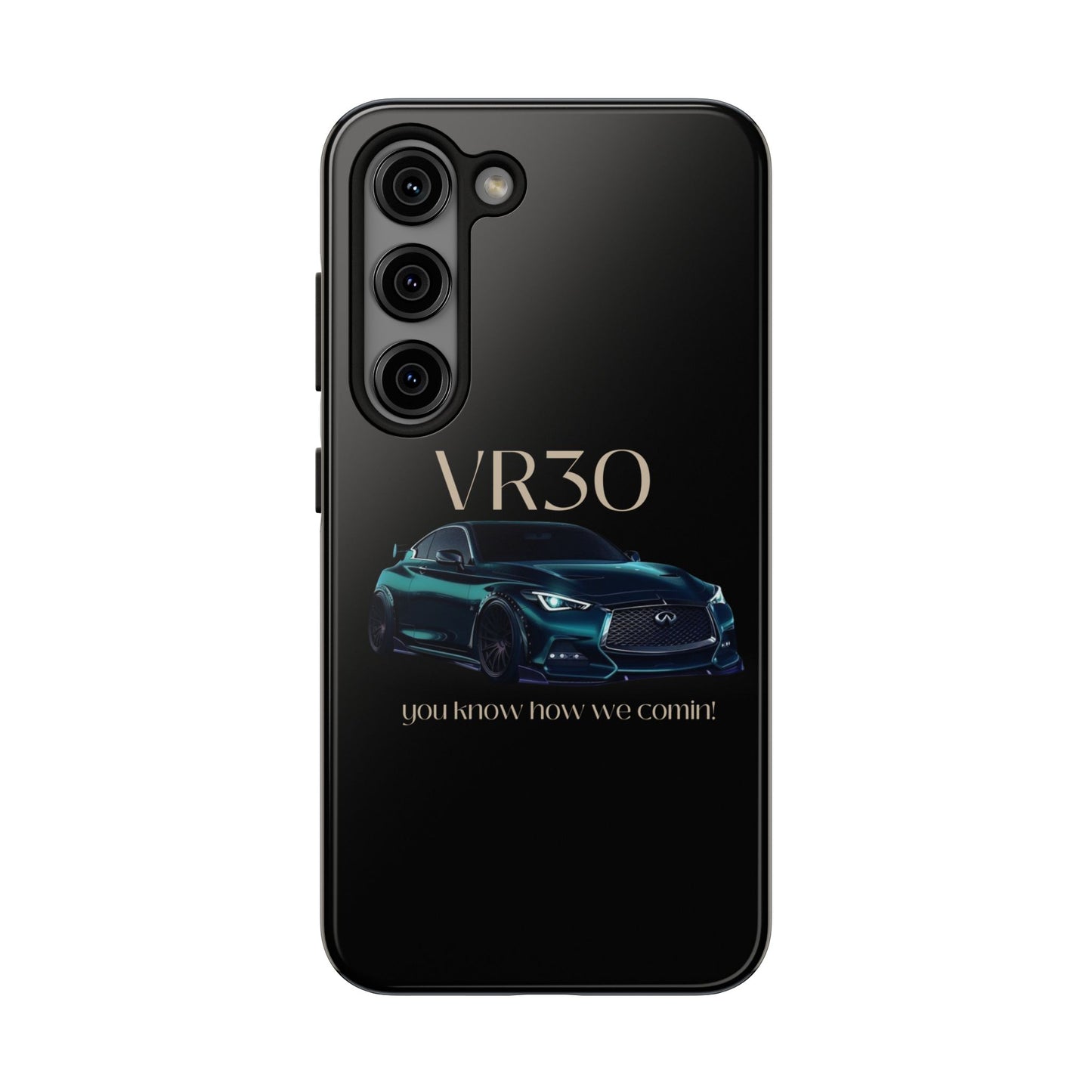 VR30 Sports Car Tough Phone Case - Stylish and Durable Protection for Car Enthusiasts