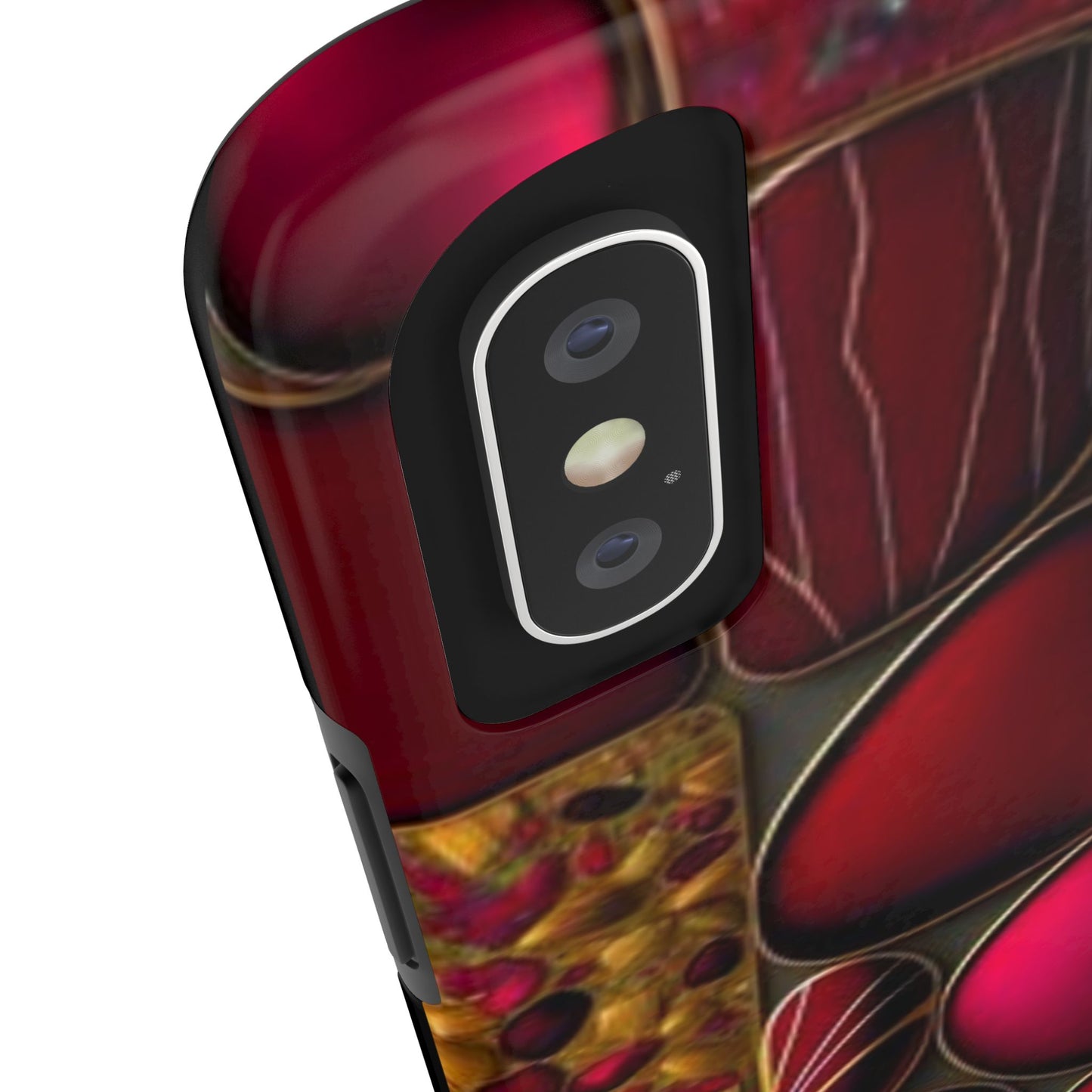 🔴 Tough Phone Cases – Red Stones Design for iPhone & Android – Durable Protection & Stylish Look
