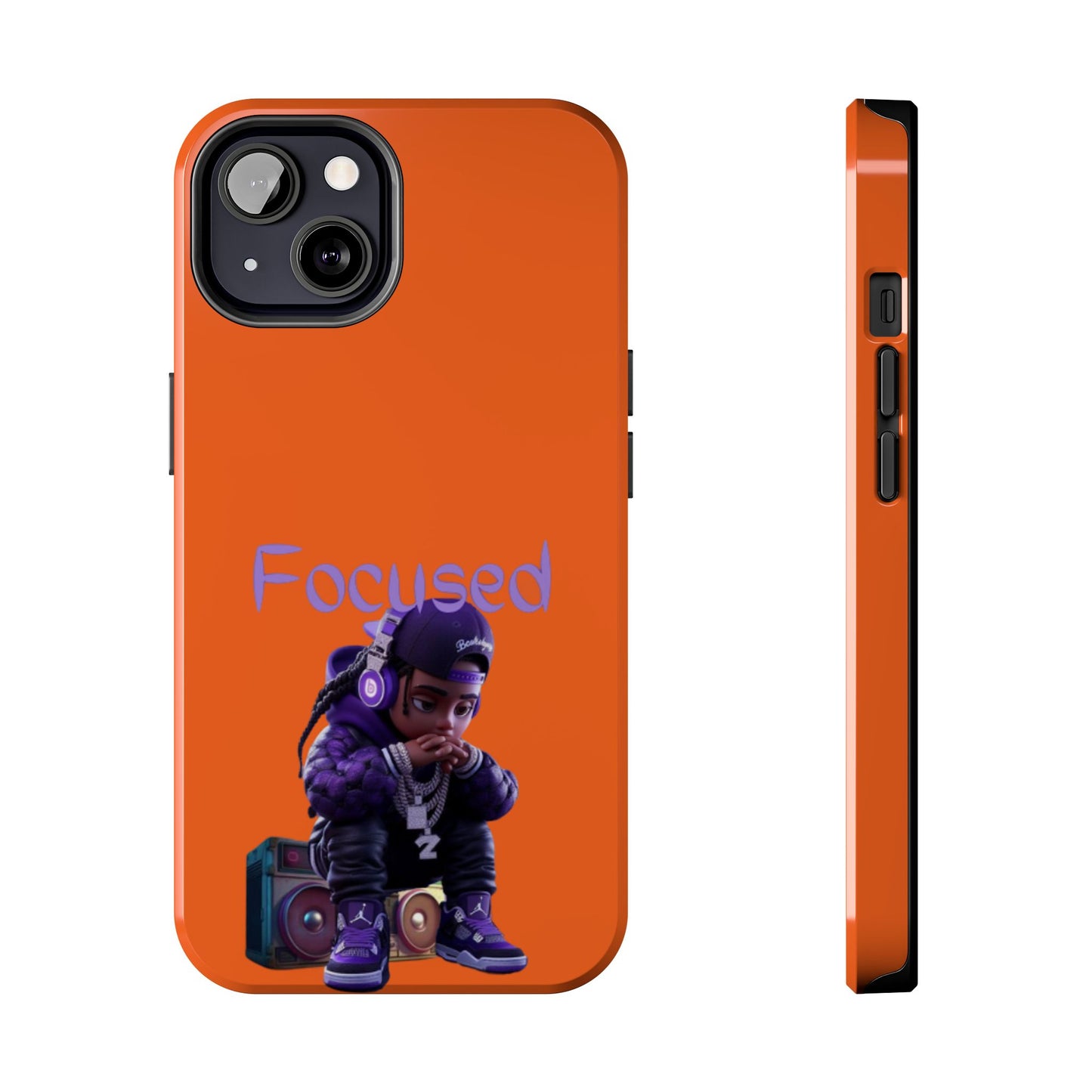 Phone Case- Focused Tough Case- Durable Protection