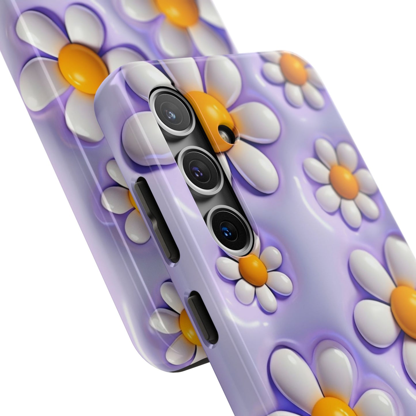πΌ Floral Tough Phone Case β Vibrant Daisy Spring Design, for iPhones & Androids
