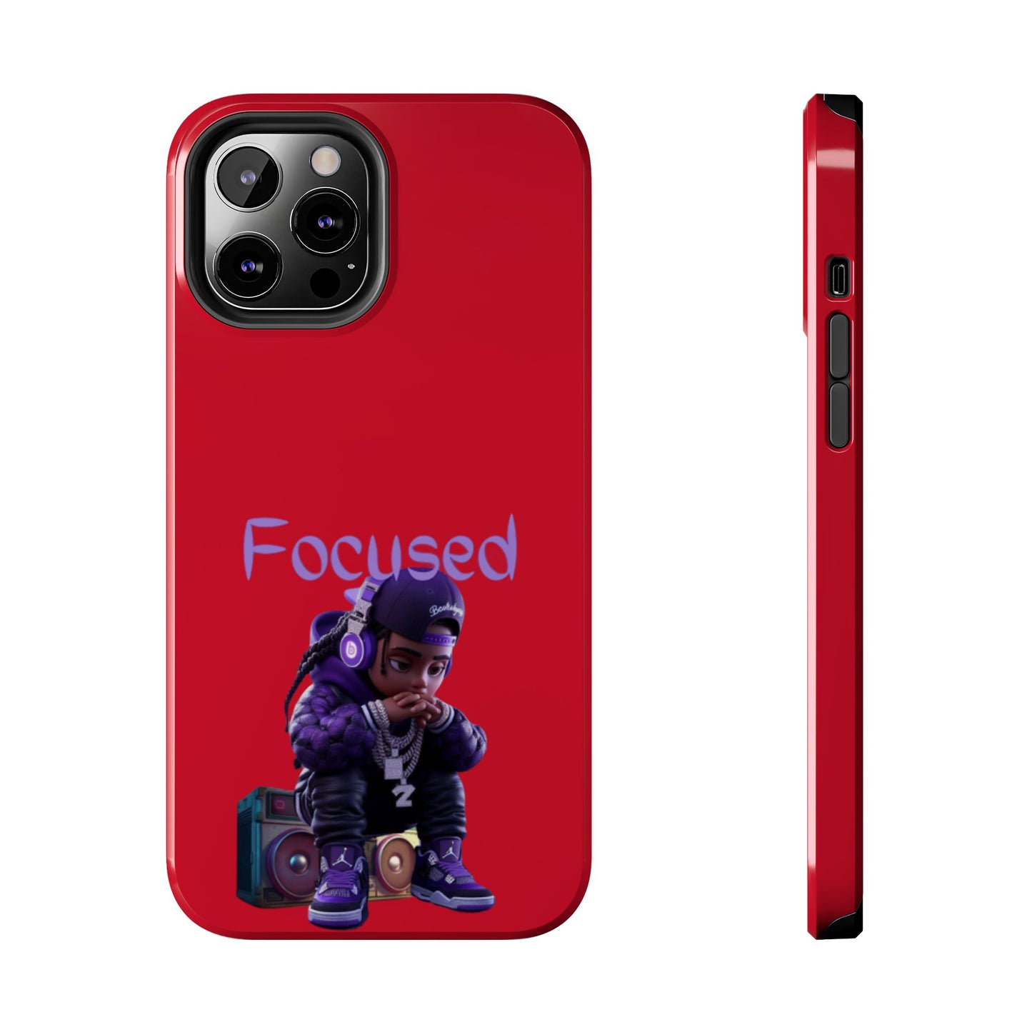 Phone Case- Focused Tough Case- Durable Protection
