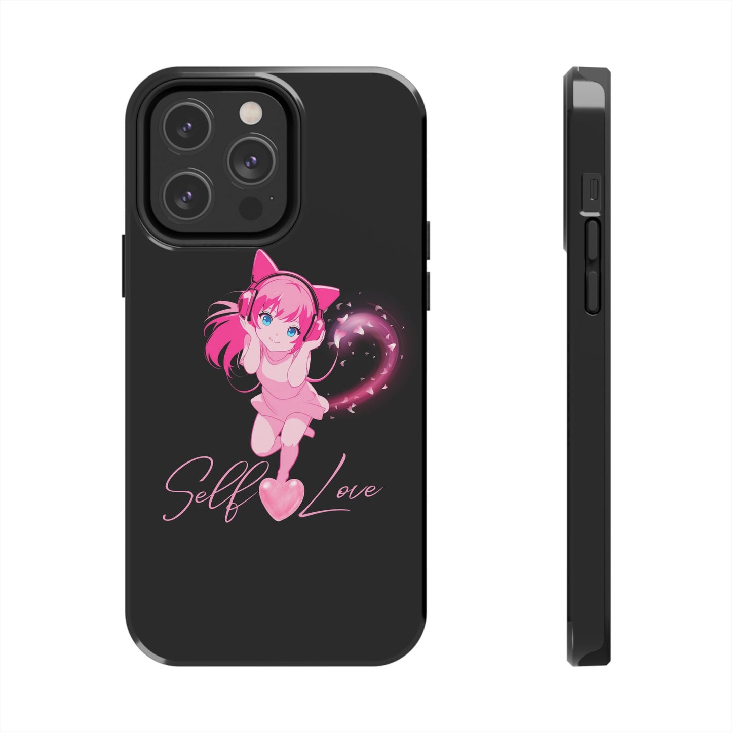 Self Love Tough Phone Case for Anime Lovers