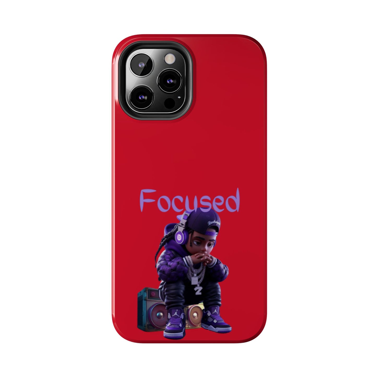 Phone Case- Focused Tough Case- Durable Protection