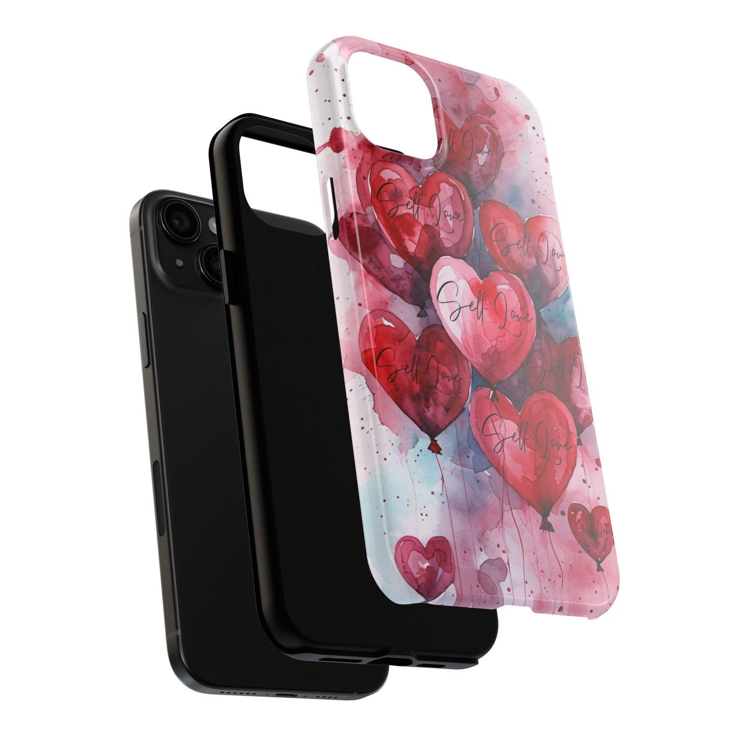 Tough Phone Cases Heart Design
