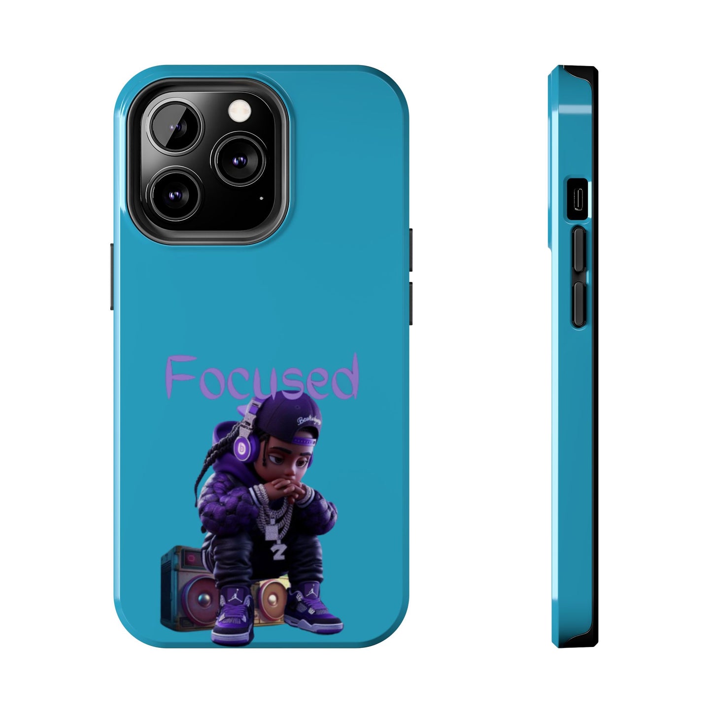 Phone Case- Focused Tough Case- Durable Protection