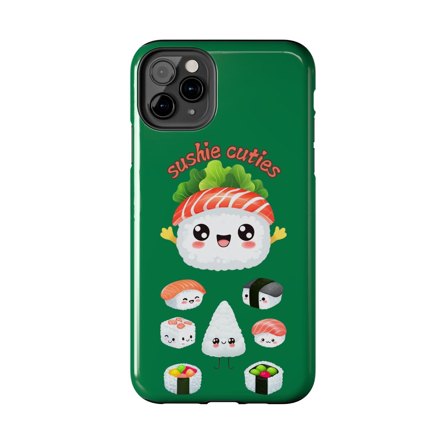 π£ Cute Sushi Buddies Tough Phone Case β Durable & Adorable for iPhone & Android!
