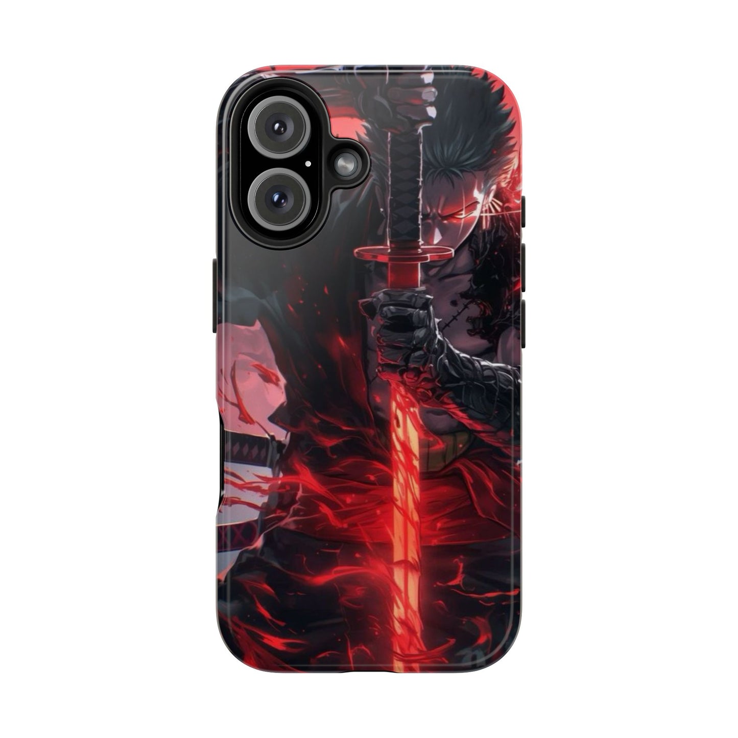 🗡️ Fierce Samurai Tough Phone Case – Durable Protection with Bold Anime Design for iPhone & Android