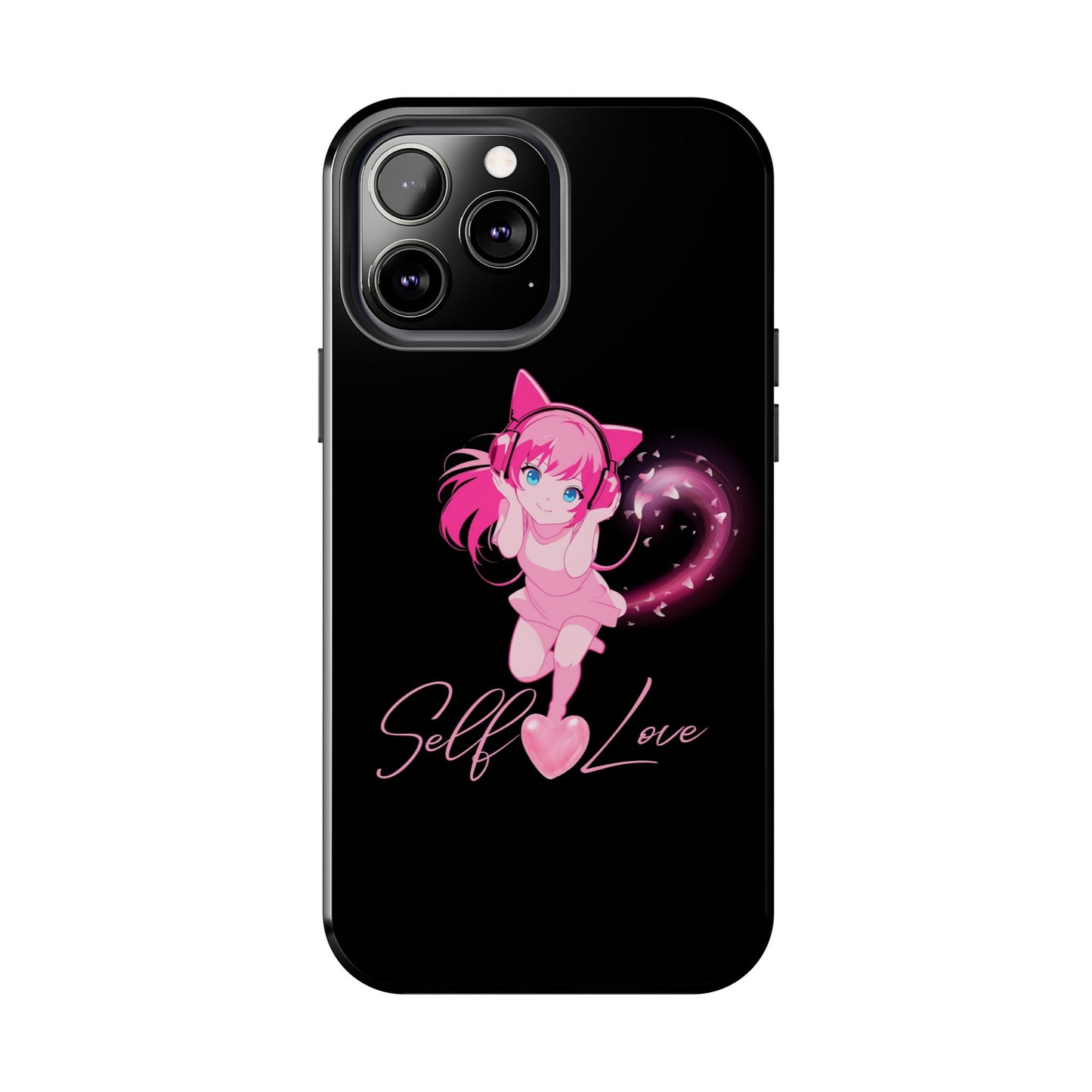 Self Love Tough Phone Case for Anime Lovers