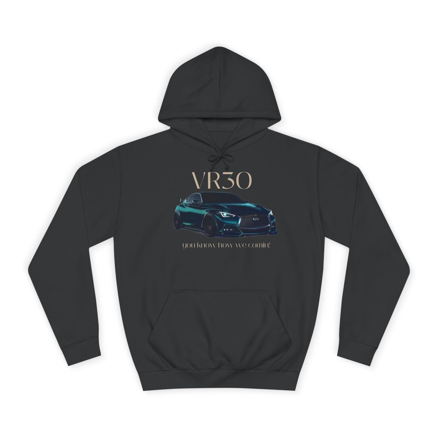 Pearl Glacier White Hoodie for Men– V3ro Sports Car Inspired Graphic Apparel
