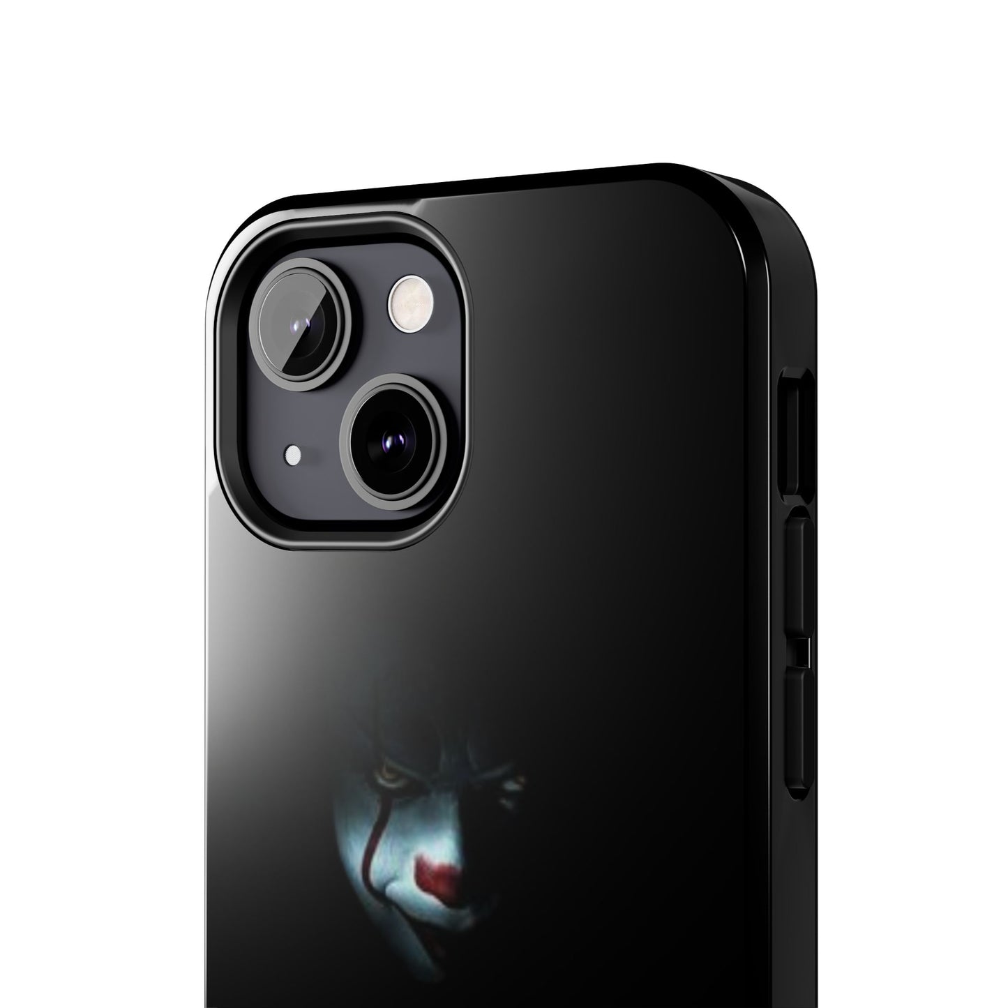 🤡 Creepy Clown Tough Phone Case – "Don’t Touch My Phone" Design for iPhone & Android