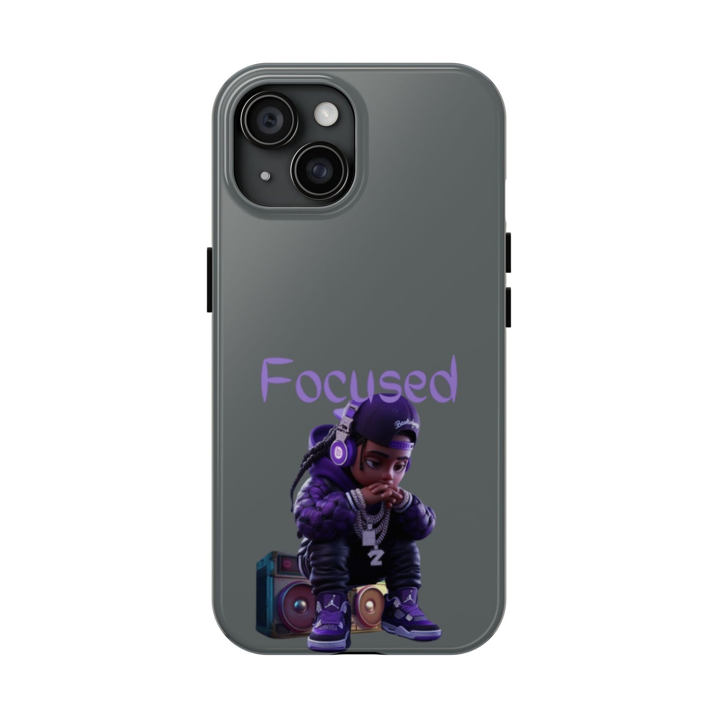 Phone Case- Focused Tough Case- Durable Protection