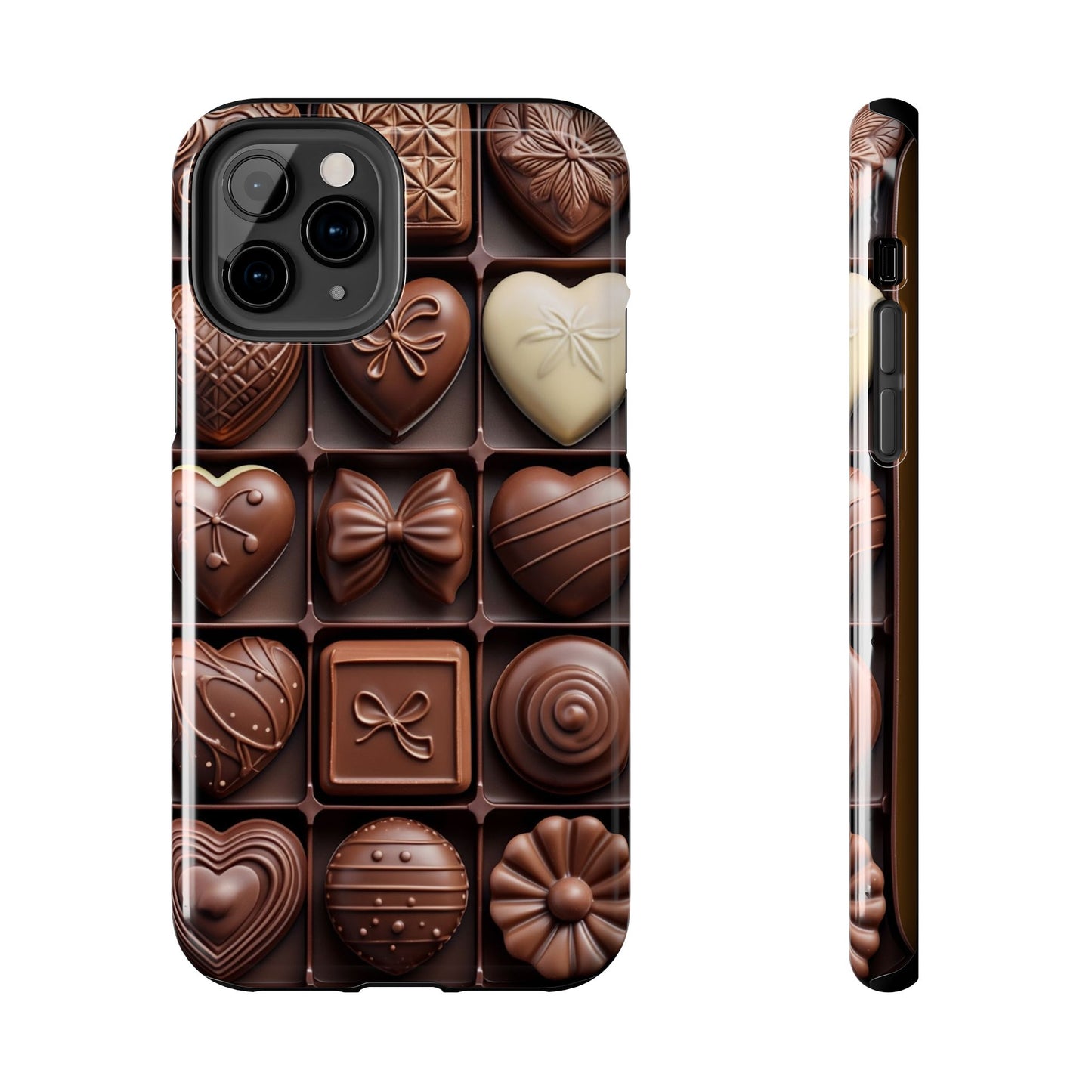 Chocolate Love Tough Phone Case - Perfect for Valentine's Day or Sweet Treat Lovers