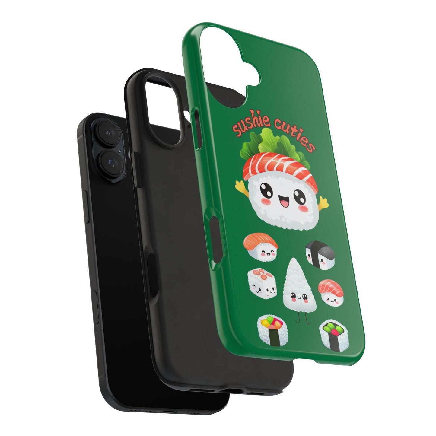π£ Cute Sushi Buddies Tough Phone Case β Durable & Adorable for iPhone & Android!