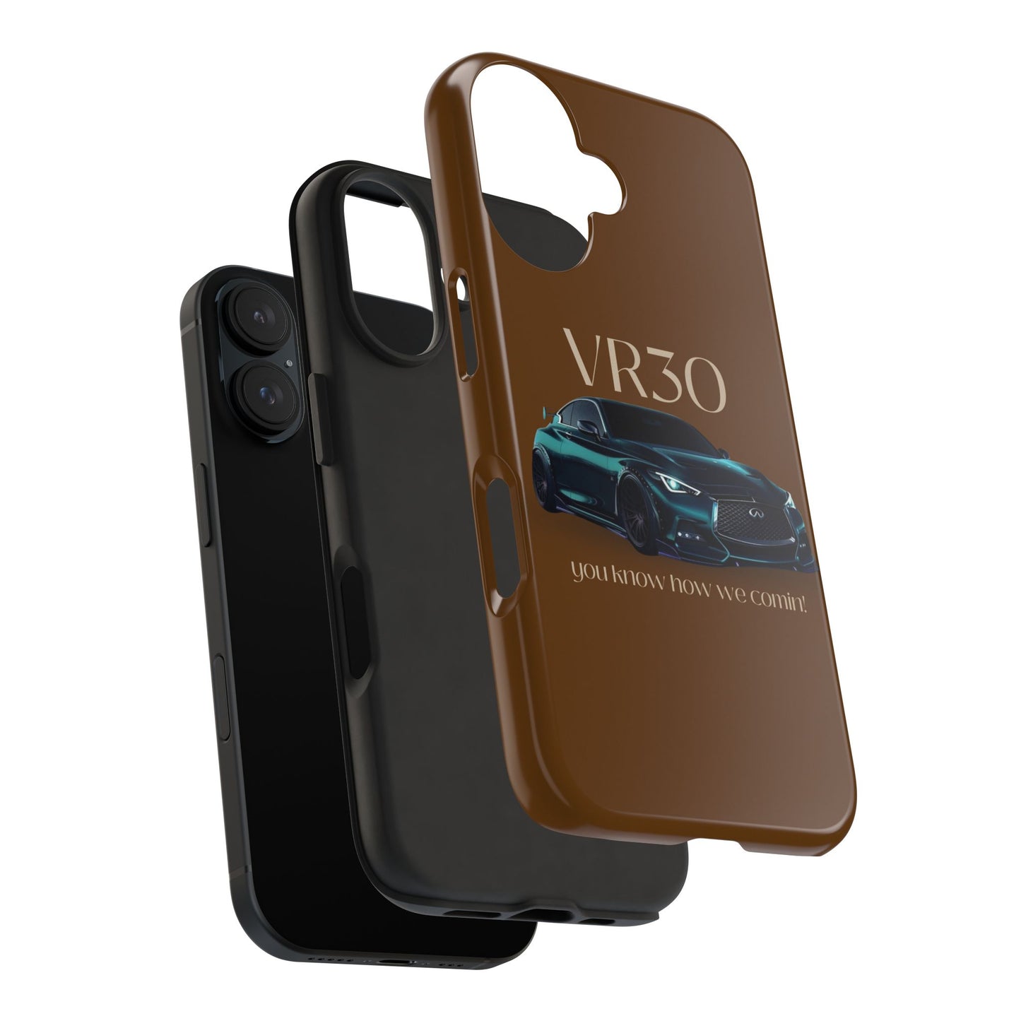 VR30 Sports Car Tough Phone Case - Stylish and Durable Protection for Car Enthusiasts