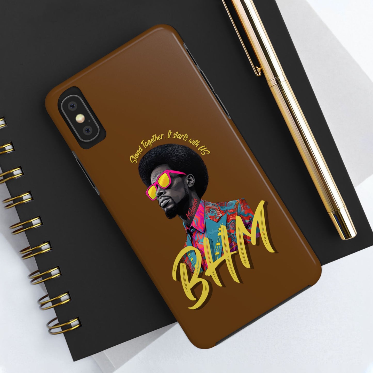 BHM Tough Phone Case - Stand Together, Celebrate Black Heritage