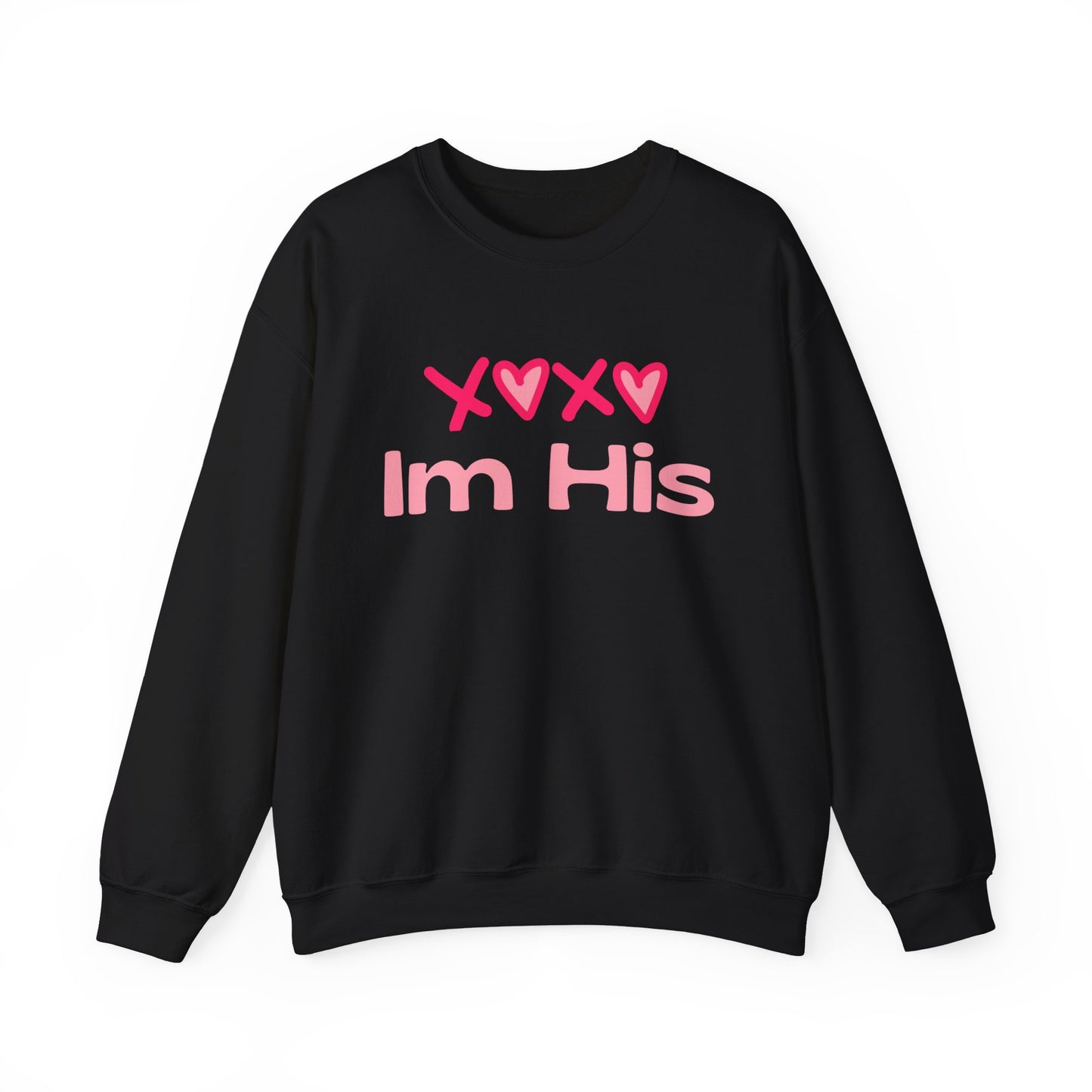 Cotton Blush XOXO Sweatshirt for Women – I’m His Romantic Everyday Lovewear