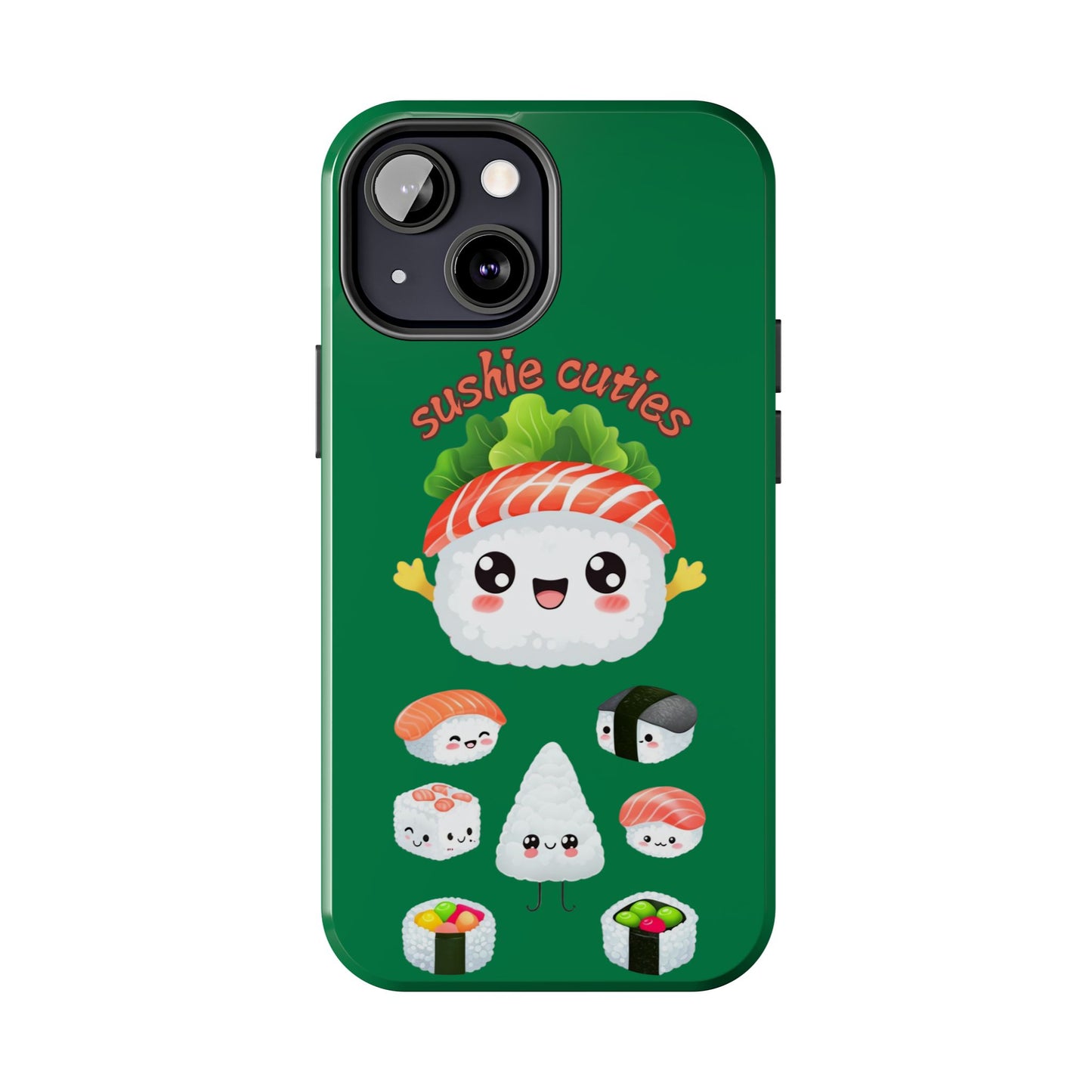 π£ Cute Sushi Buddies Tough Phone Case β Durable & Adorable for iPhone & Android!