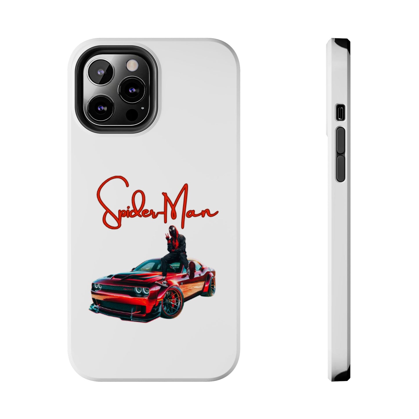 Phone case- SpiderMan Tough Phone Case - Durable Protection for Car Enthusiasts