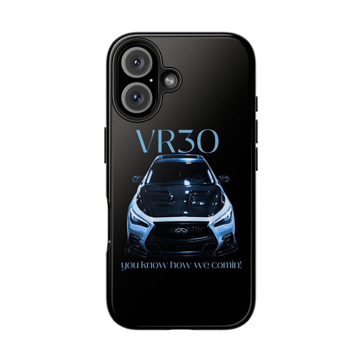 VR30 Sports Car Tough Phone Case - Stylish and Durable Protection for Car Enthusiasts