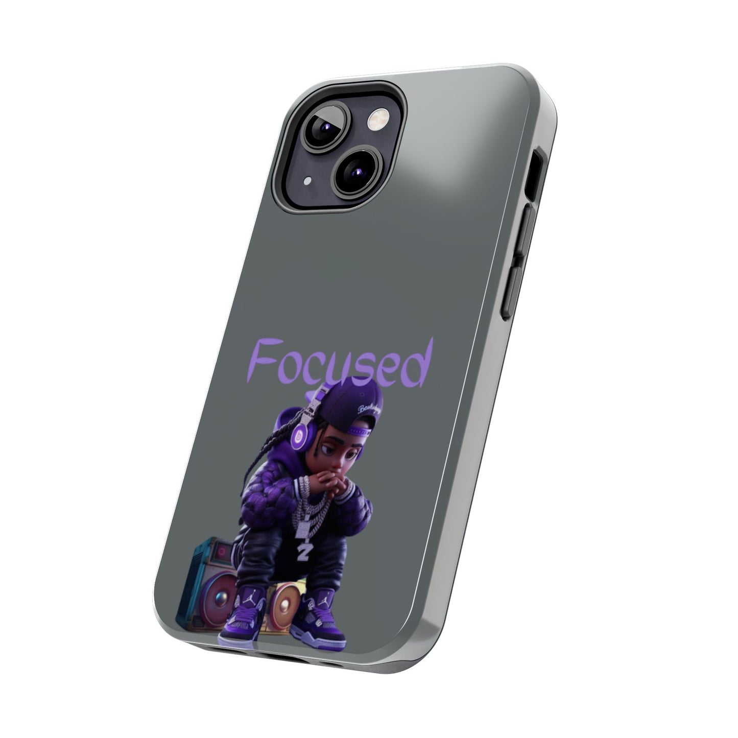 Phone Case- Focused Tough Case- Durable Protection