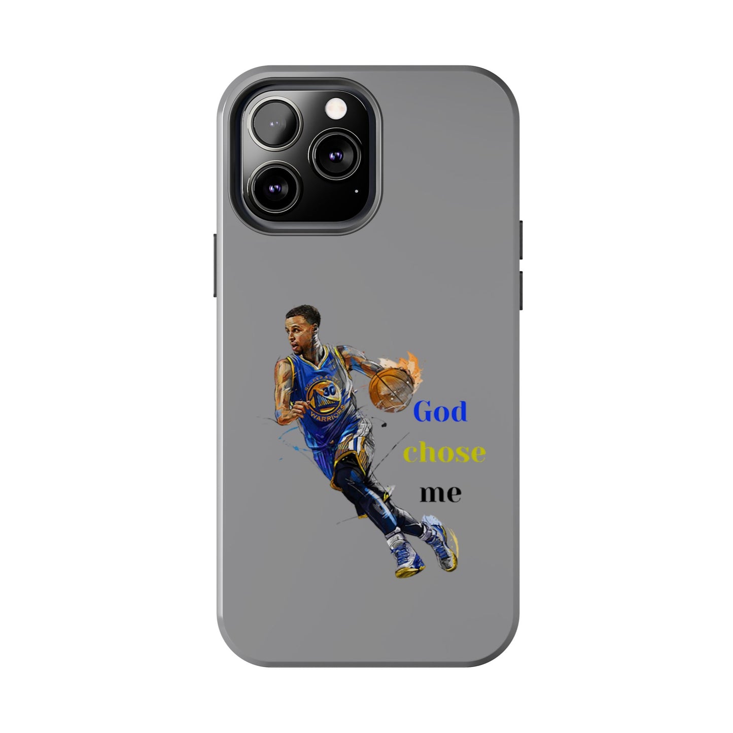 Phone case- God Chose Me Tough Phone Case - Durable Protection