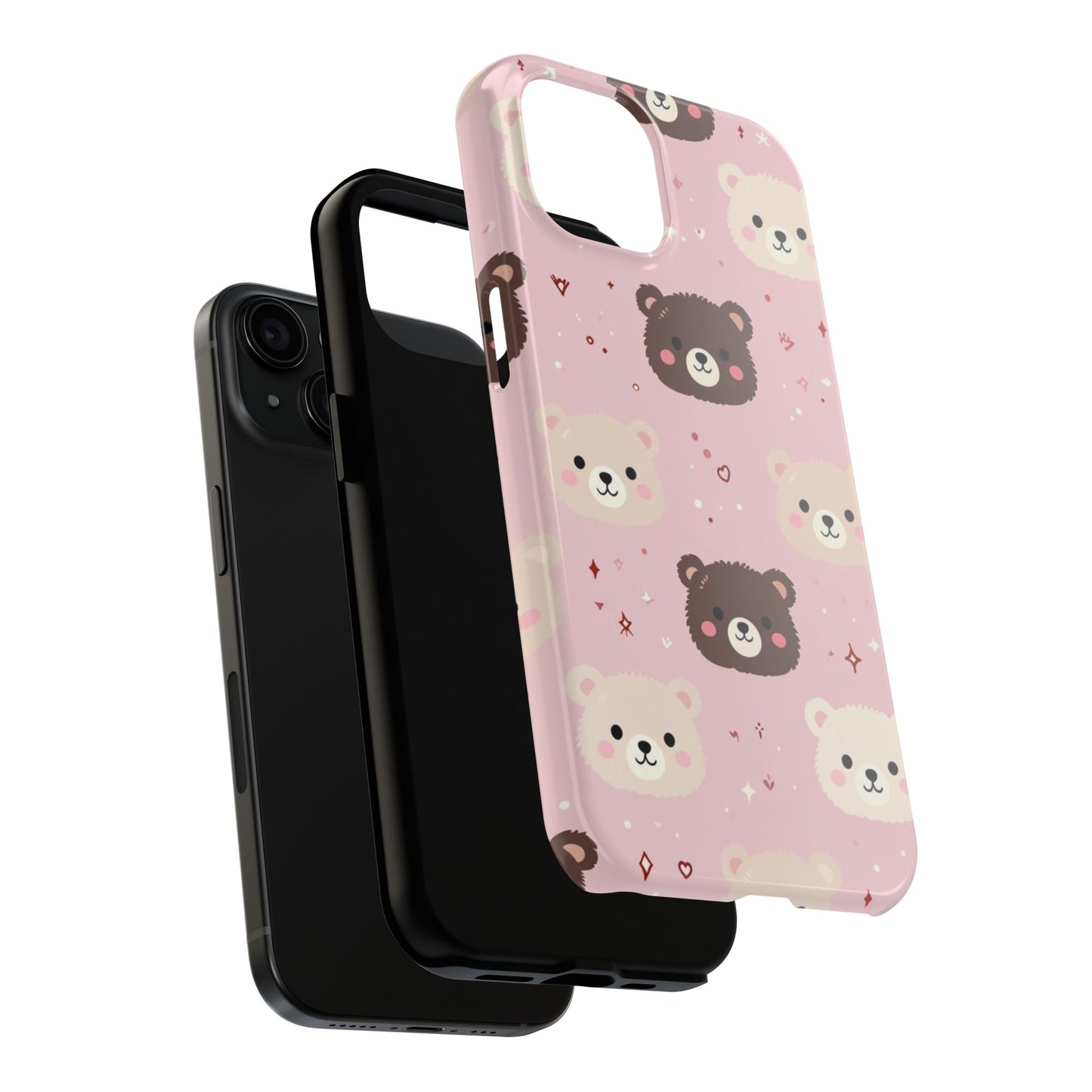 Tough Phone Cases- Cute Bears