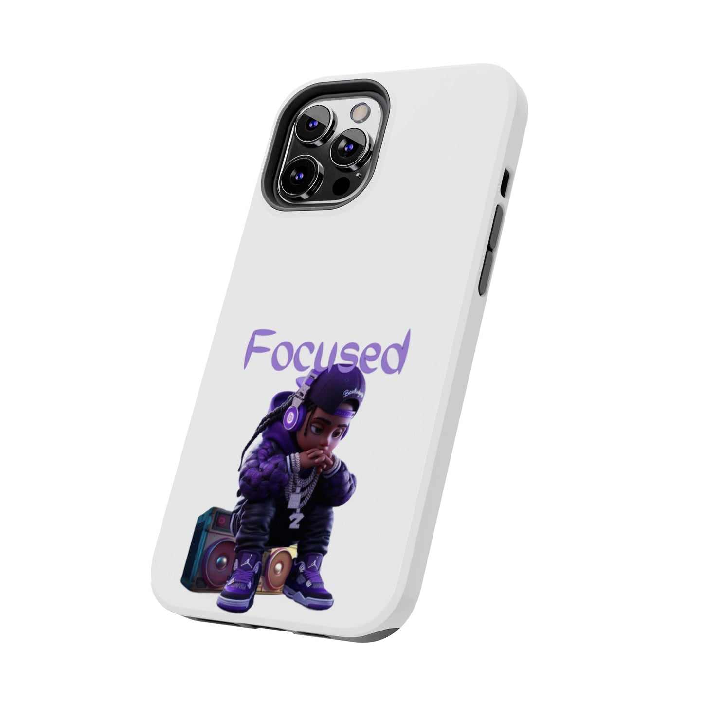 Phone Case- Focused Tough Case- Durable Protection