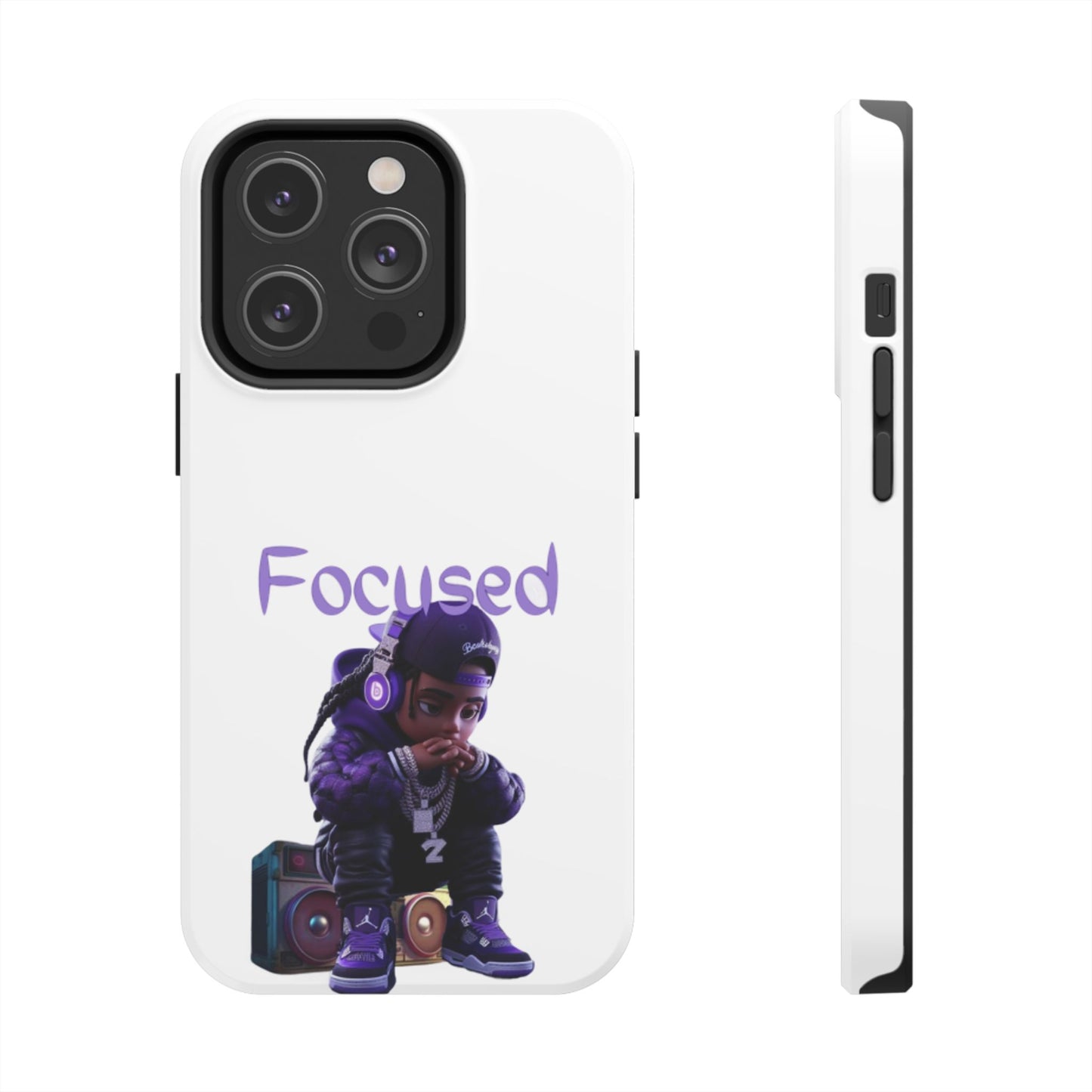 Phone Case- Focused Tough Case- Durable Protection
