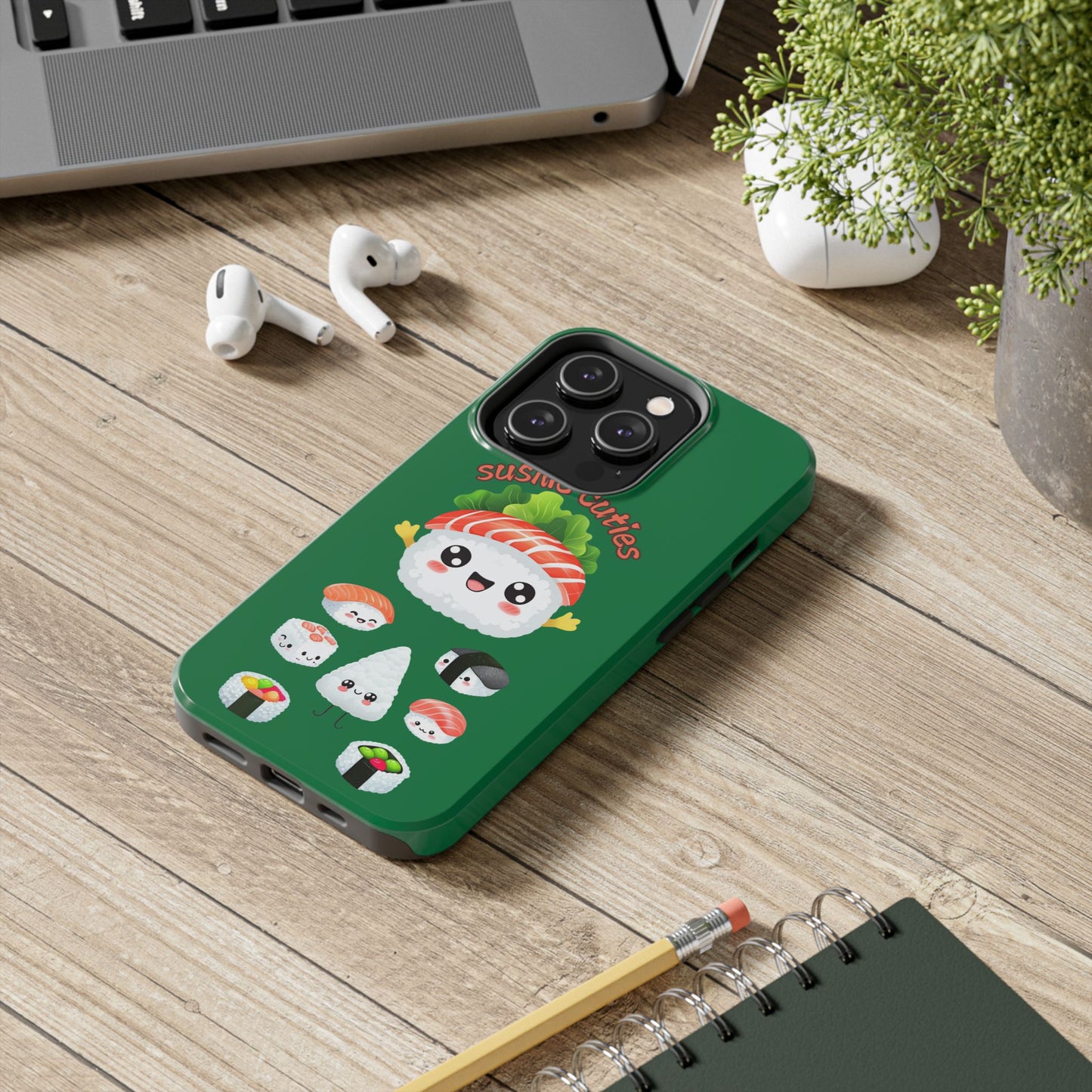 π£ Cute Sushi Buddies Tough Phone Case β Durable & Adorable for iPhone & Android!