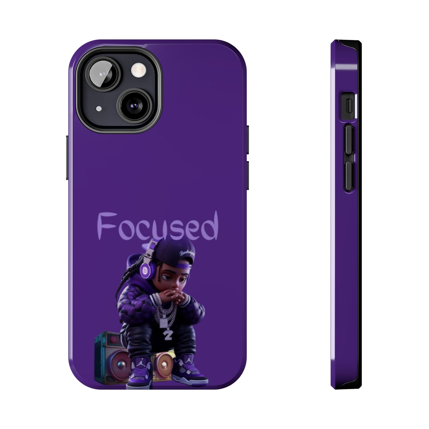 Phone Case- Focused Tough Case- Durable Protection