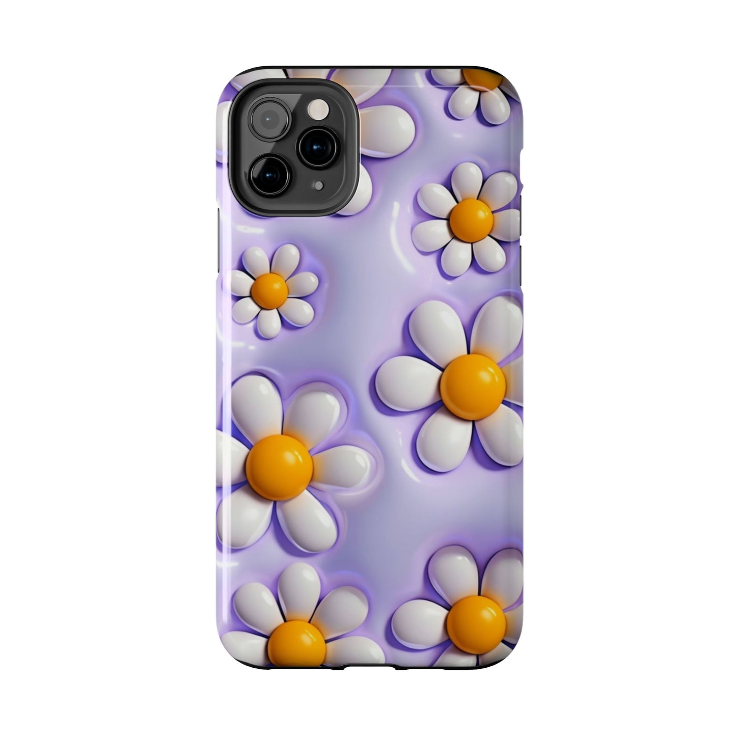 πΌ Floral Tough Phone Case β Vibrant Daisy Spring Design, for iPhones & Androids