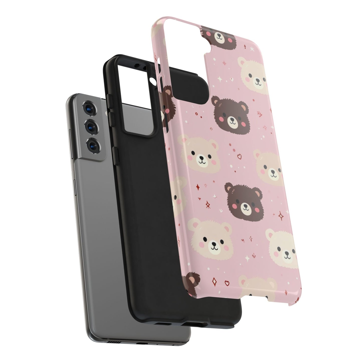 Tough Phone Cases- Cute Bears