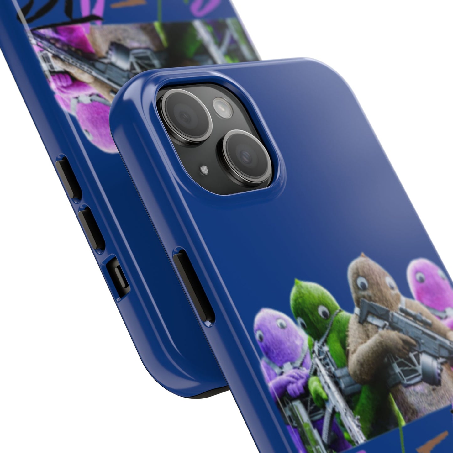 Cool Cartoon-Inspired Tough Phone Case - 'SWEATS'