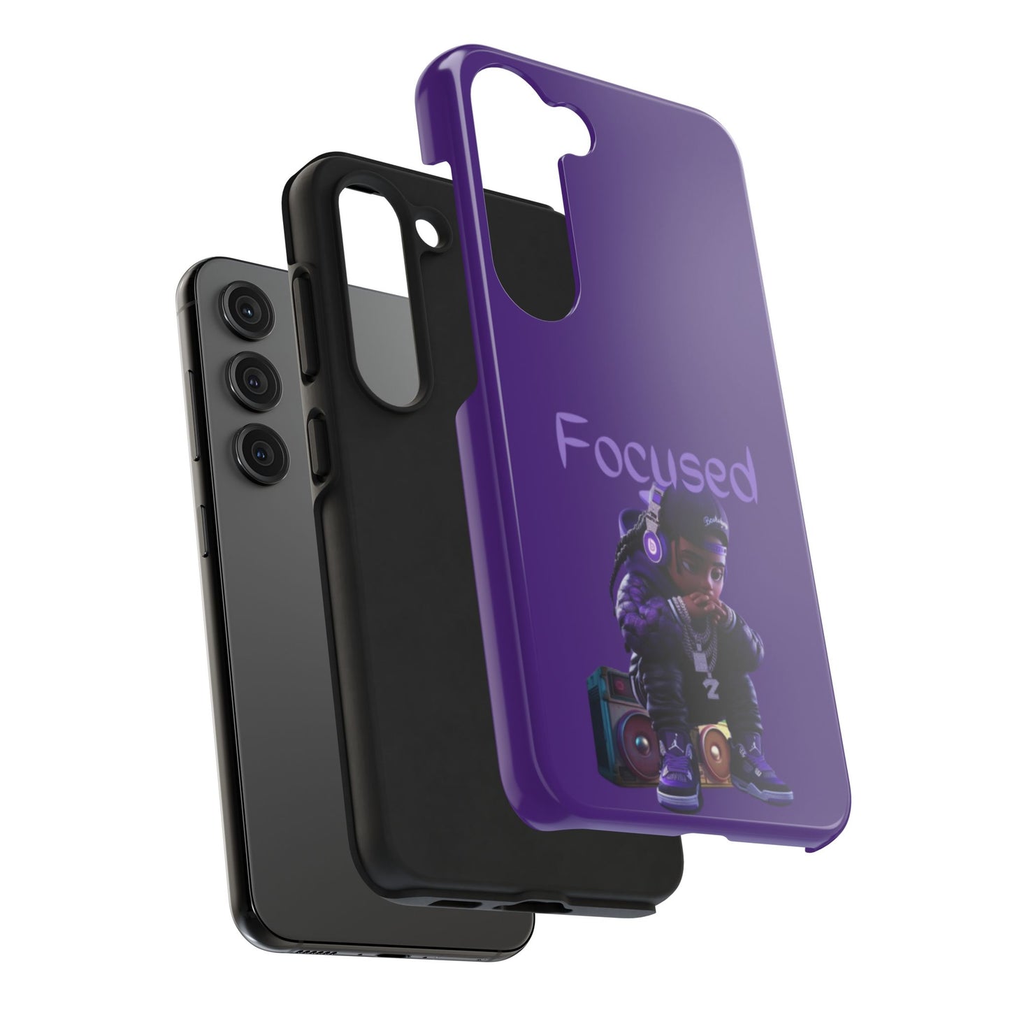 Phone Case- Focused Tough Case- Durable Protection
