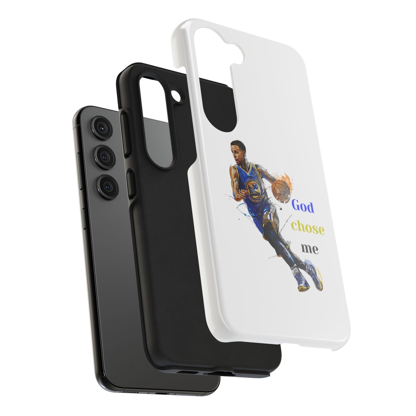 Phone case- God Chose Me Tough Phone Case - Durable Protection