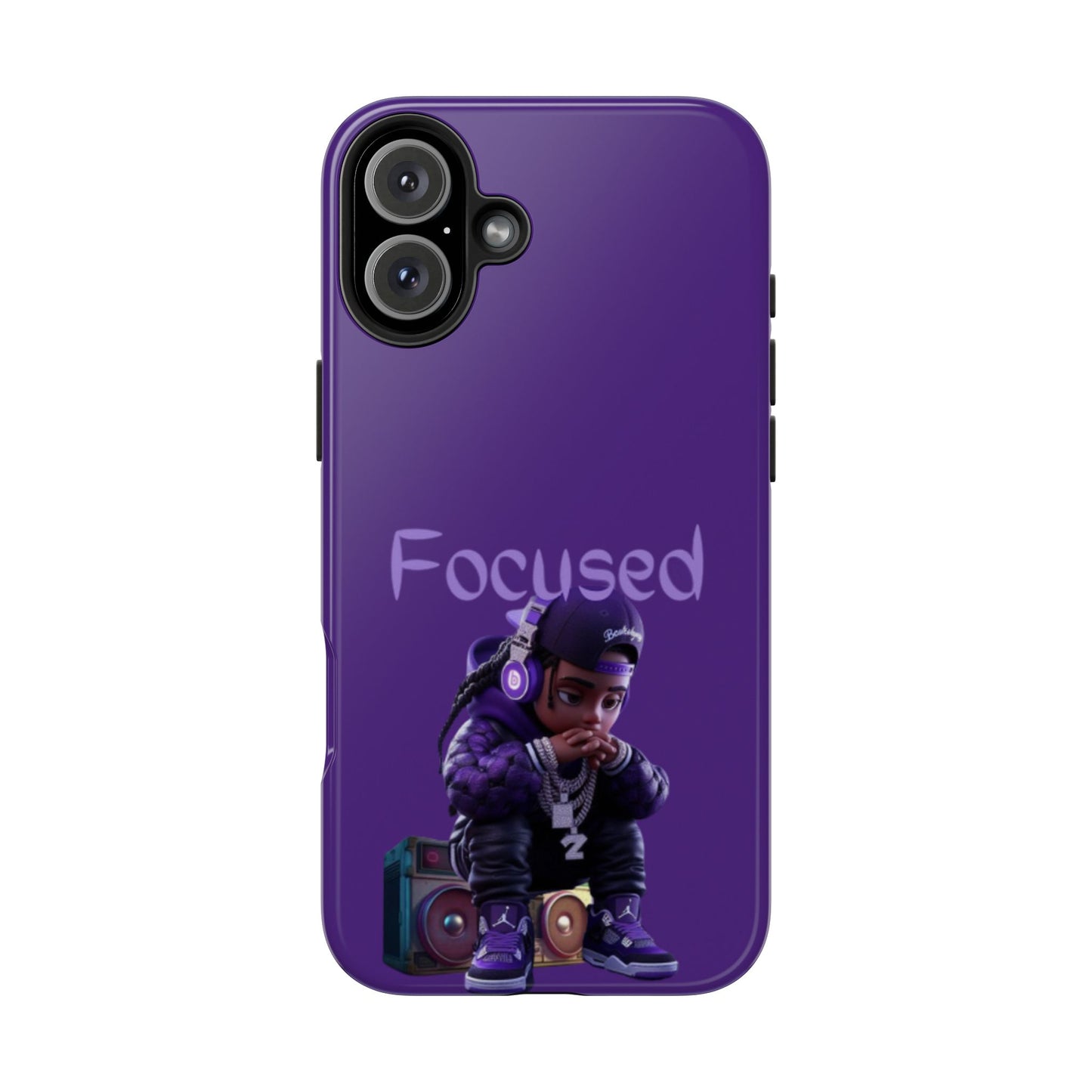 Phone Case- Focused Tough Case- Durable Protection