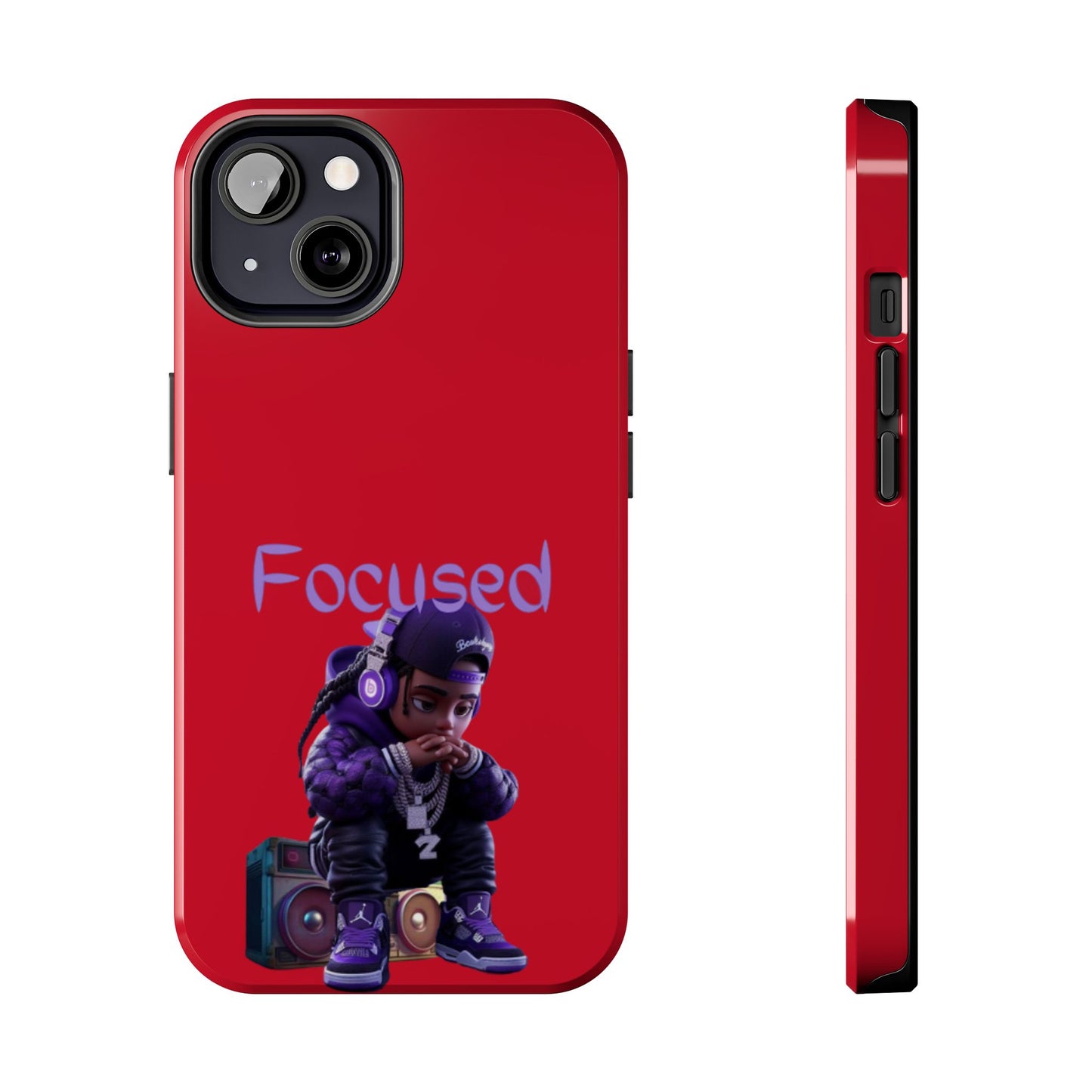 Phone Case- Focused Tough Case- Durable Protection