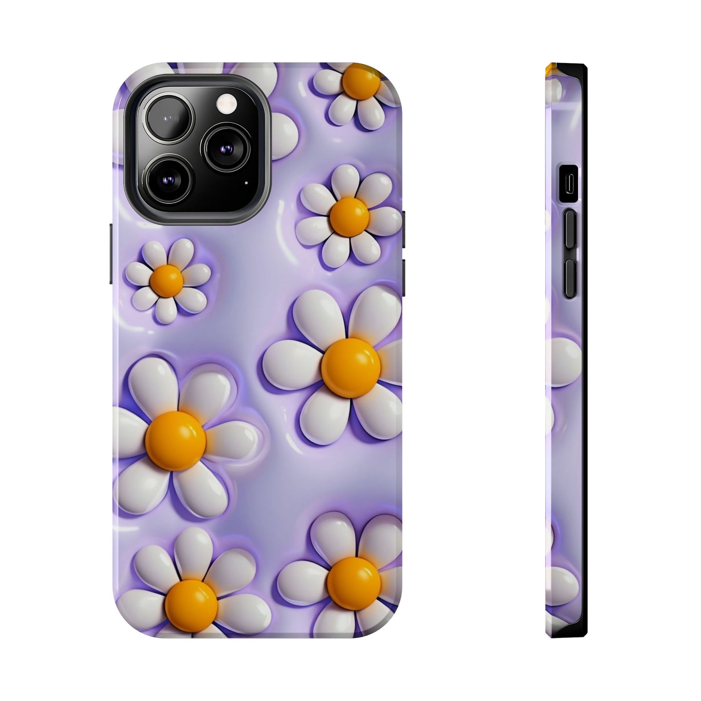 πΌ Floral Tough Phone Case β Vibrant Daisy Spring Design, for iPhones & Androids