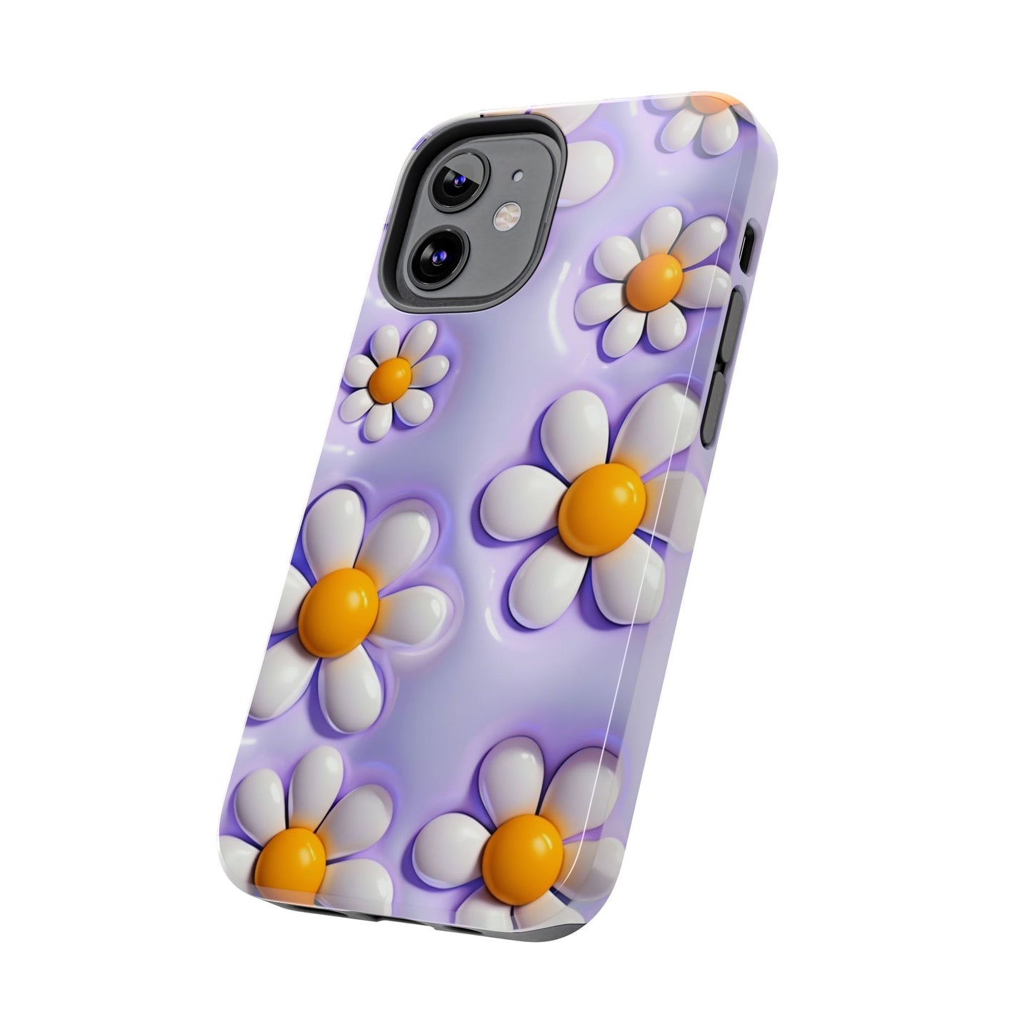 πΌ Floral Tough Phone Case β Vibrant Daisy Spring Design, for iPhones & Androids