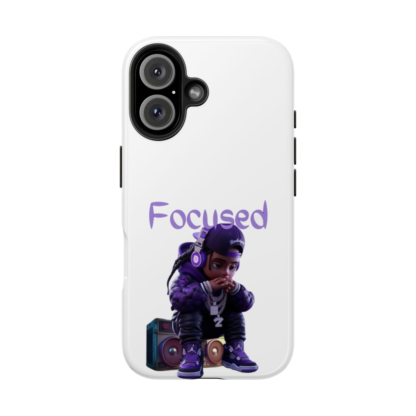 Phone Case- Focused Tough Case- Durable Protection