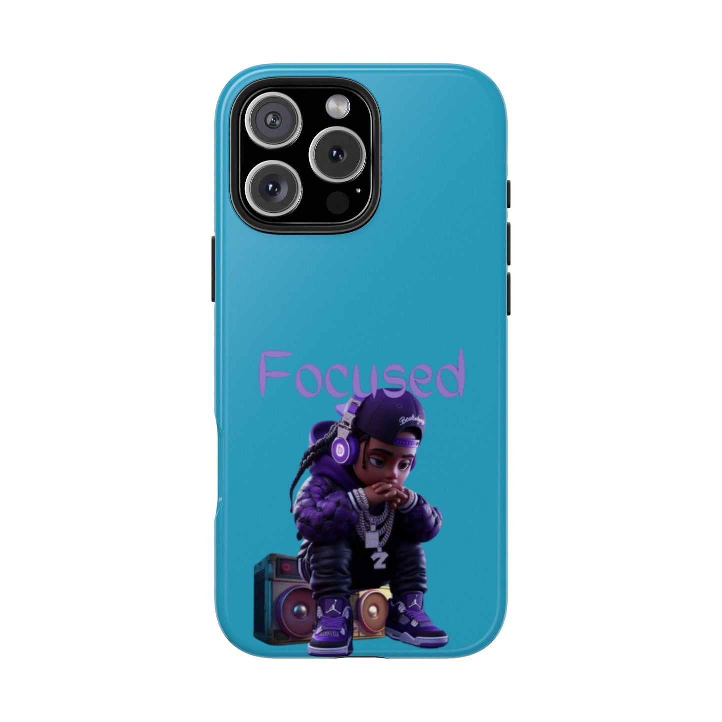 Phone Case- Focused Tough Case- Durable Protection