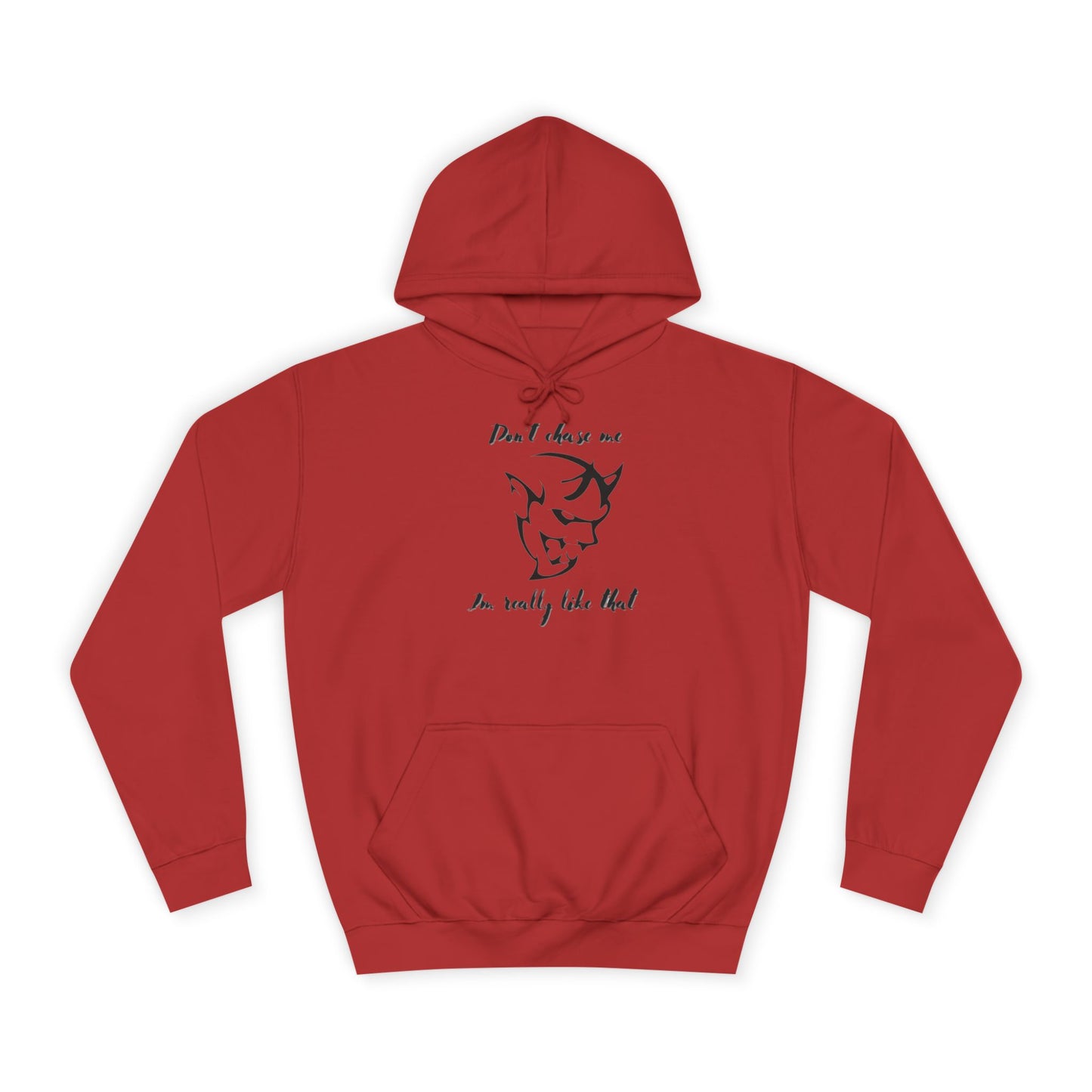 Lava Red "Don’t Chase Me, I’m Really Like That" Sweater – Bold Statement Pullover